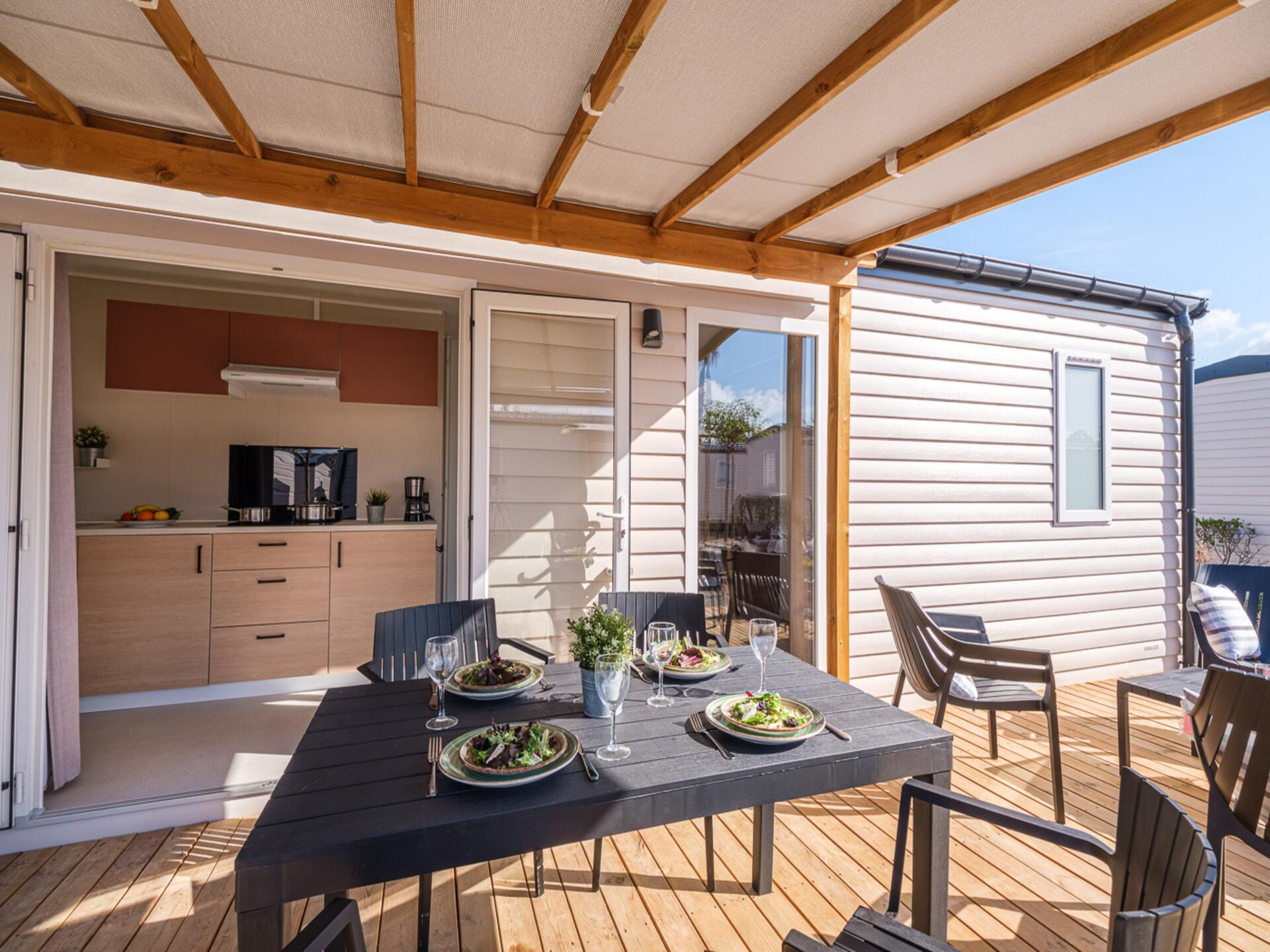 Mobiele woning Mediterranea op Camping Estival Vendrell Platja, 200m van zee - foto 10