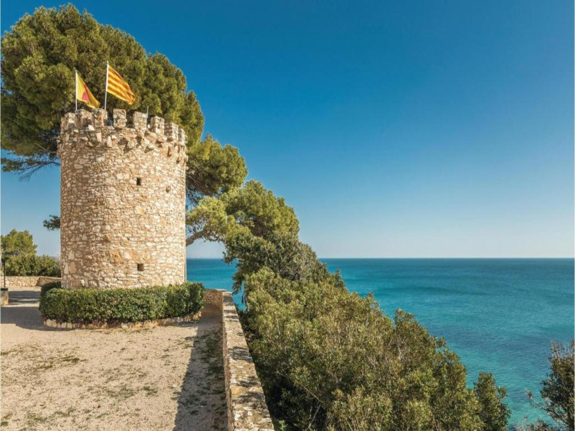 Vrijstaande tentvilla bij Tarragona, 5 personen, direct aan privéstrand - foto 32