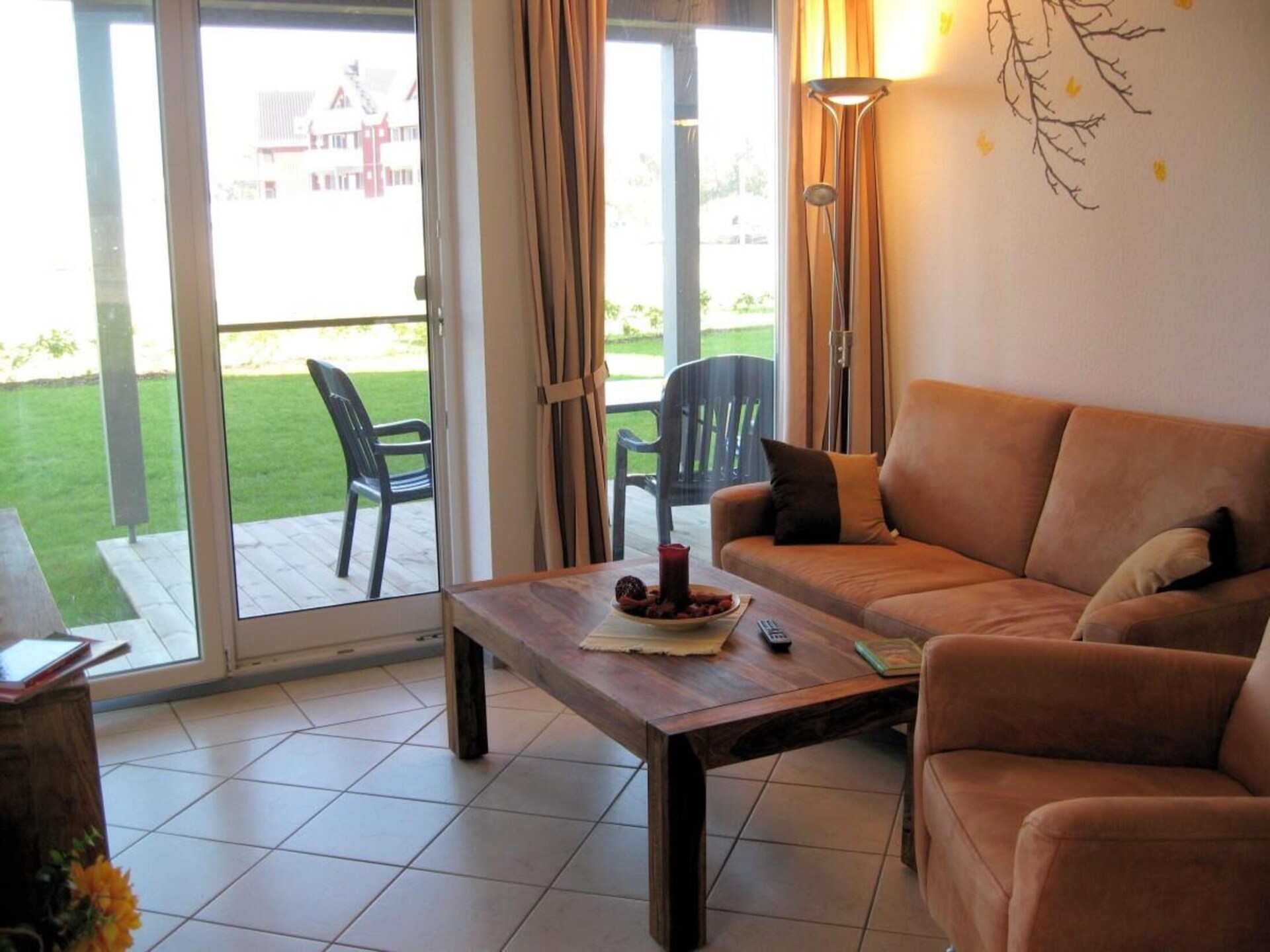 Op 400 m van het strand: ruim appartement in Rechlin aan de Müritz - foto 2