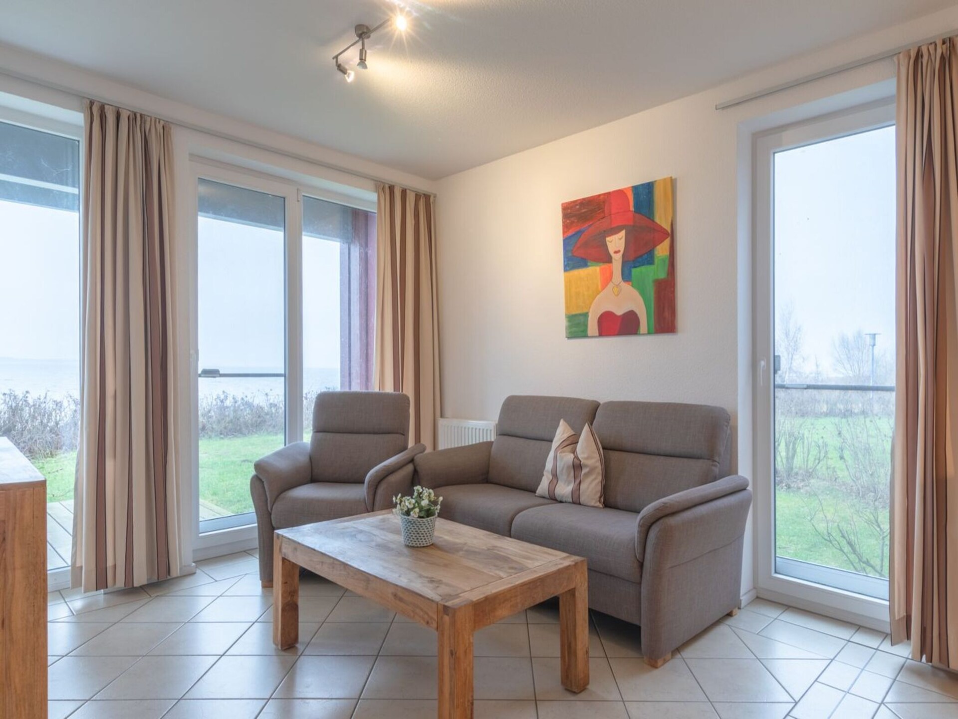 Licht appartement 64m² bij strand Müritz, slaapt 4 personen - foto 8