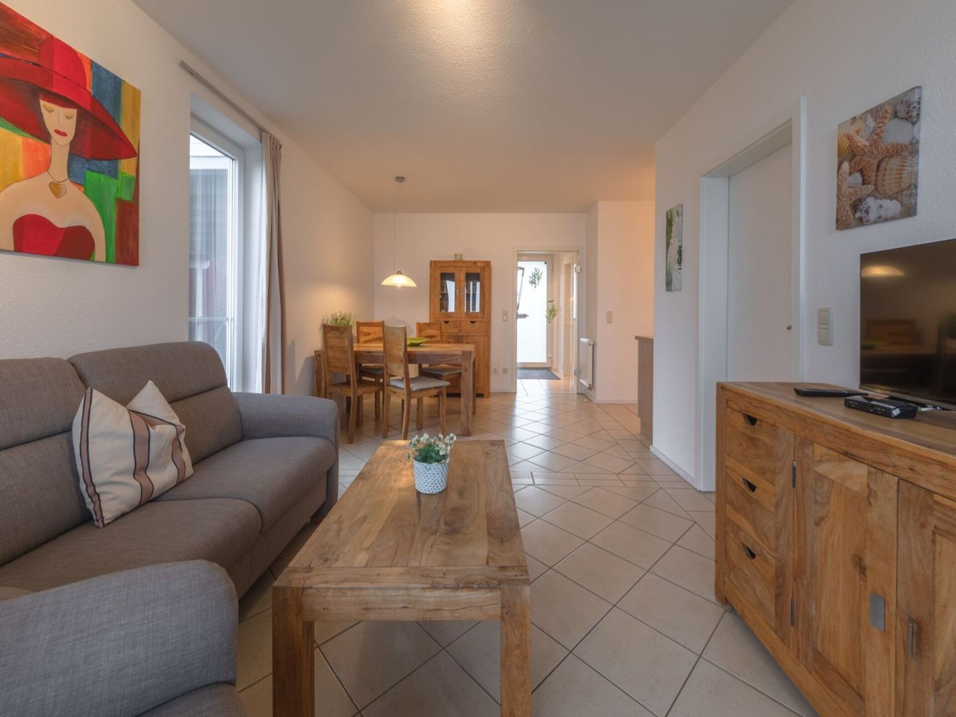 Licht appartement 64m² bij strand Müritz, slaapt 4 personen - foto 9