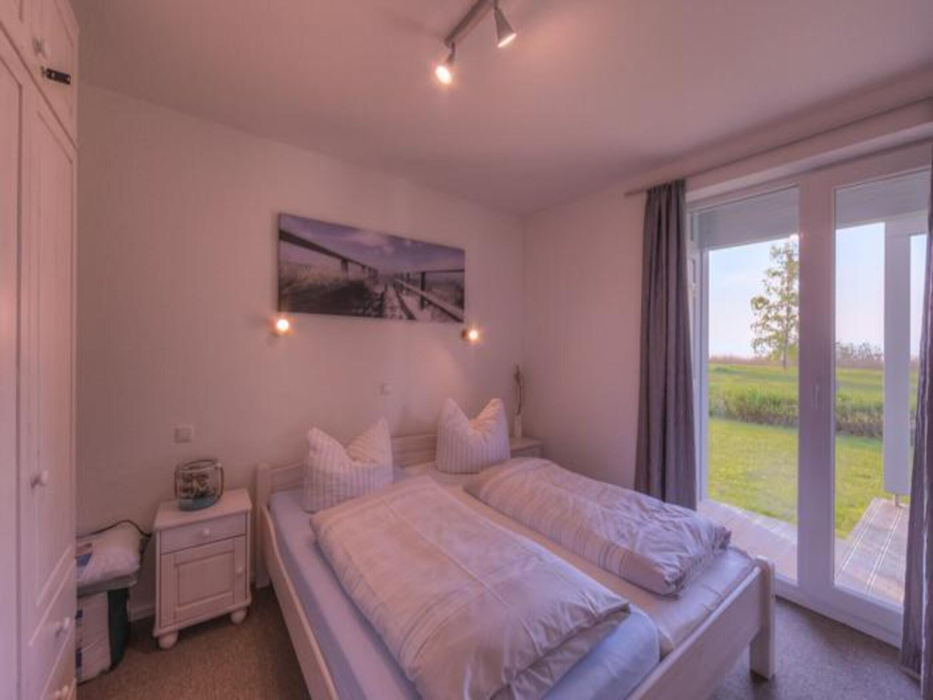 Licht appartement voor 4 personen op 400 meter van het strand in Rechlin - foto 5