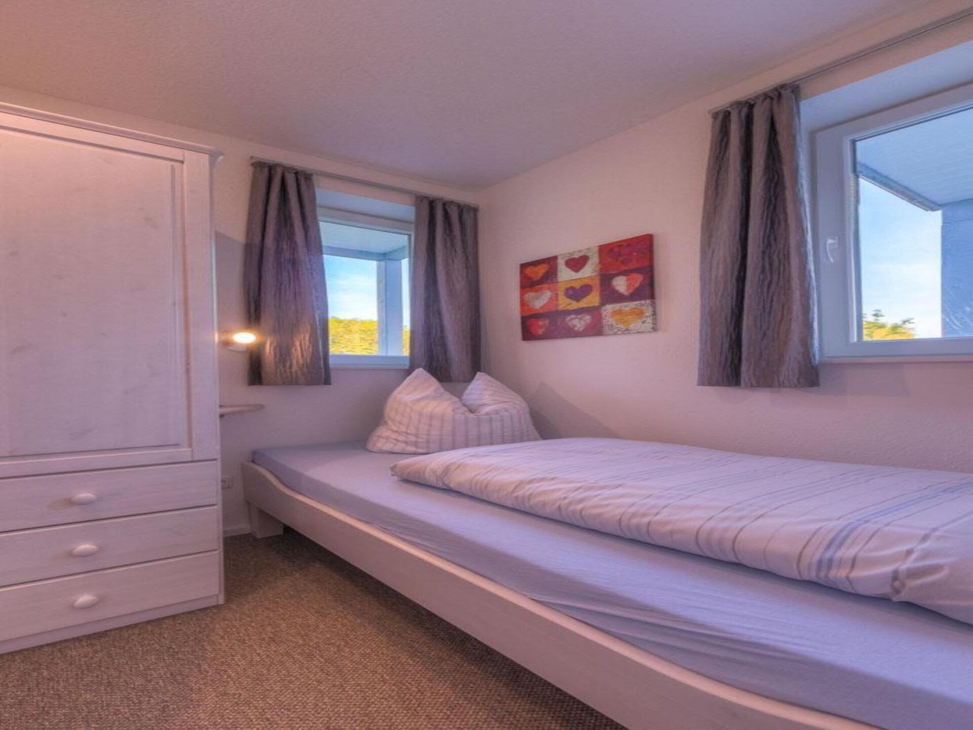 Licht appartement voor 4 personen op 400 meter van het strand in Rechlin - foto 8