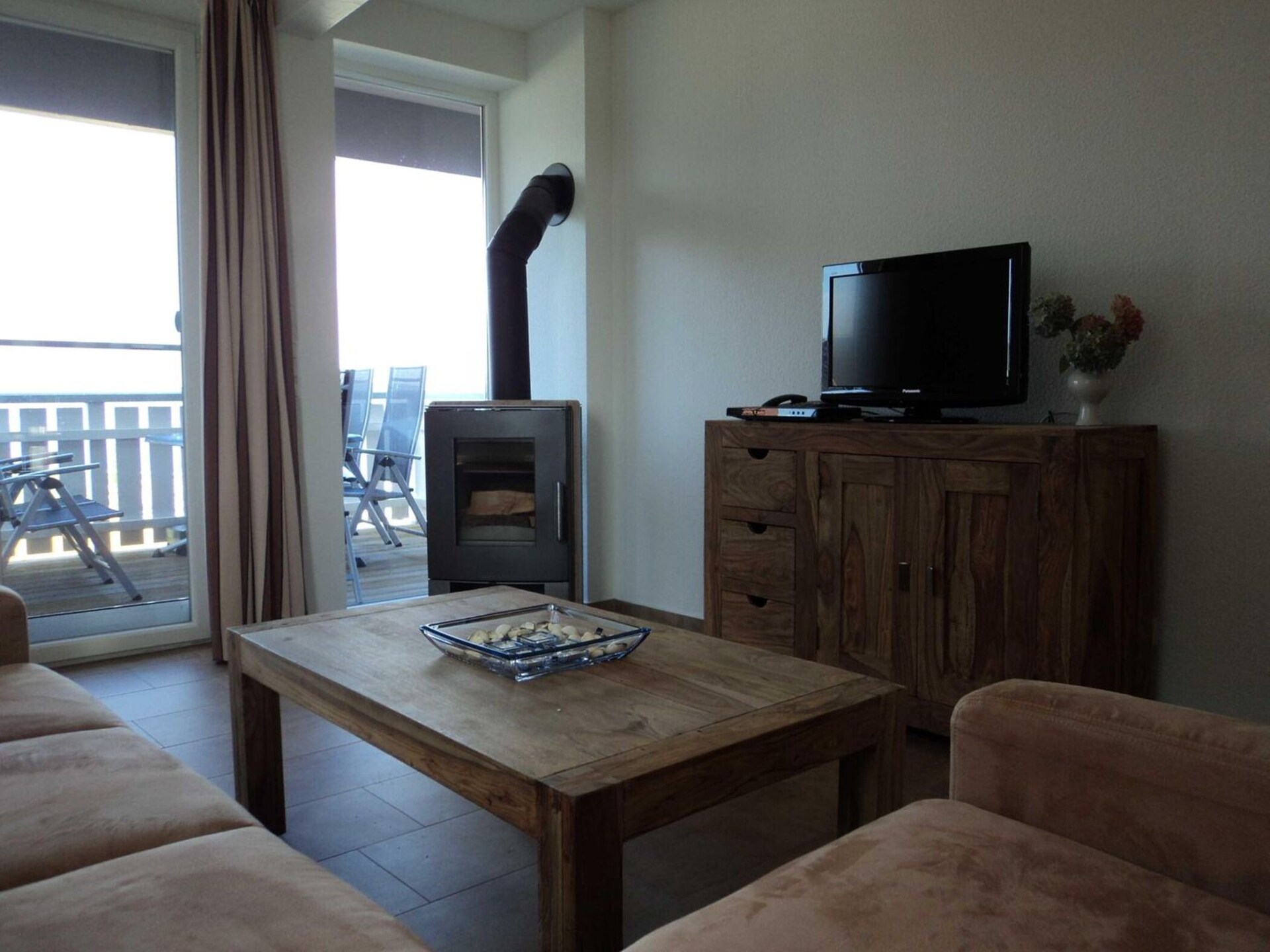 Kapitänsdeck 6 Pers 475: Appartement aan de Müritz met privéstrand - foto 7