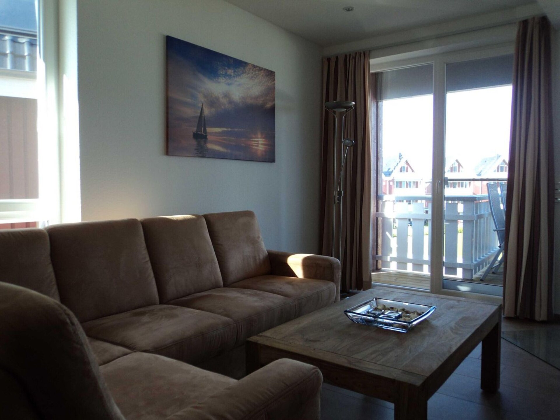 Kapitänsdeck 6 Pers 475: Appartement aan de Müritz met privéstrand - foto 2