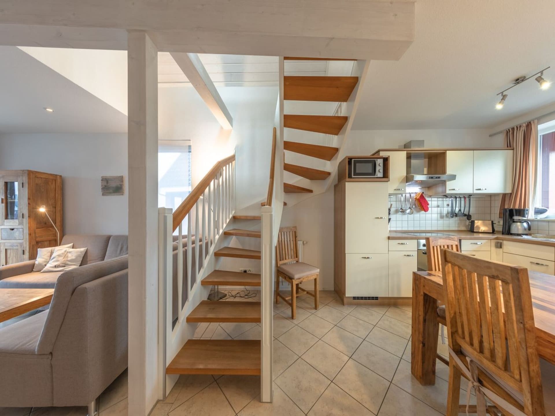Appartement Kapitänsdeck voor 6 aan de Müritz met privéstrand - foto 12