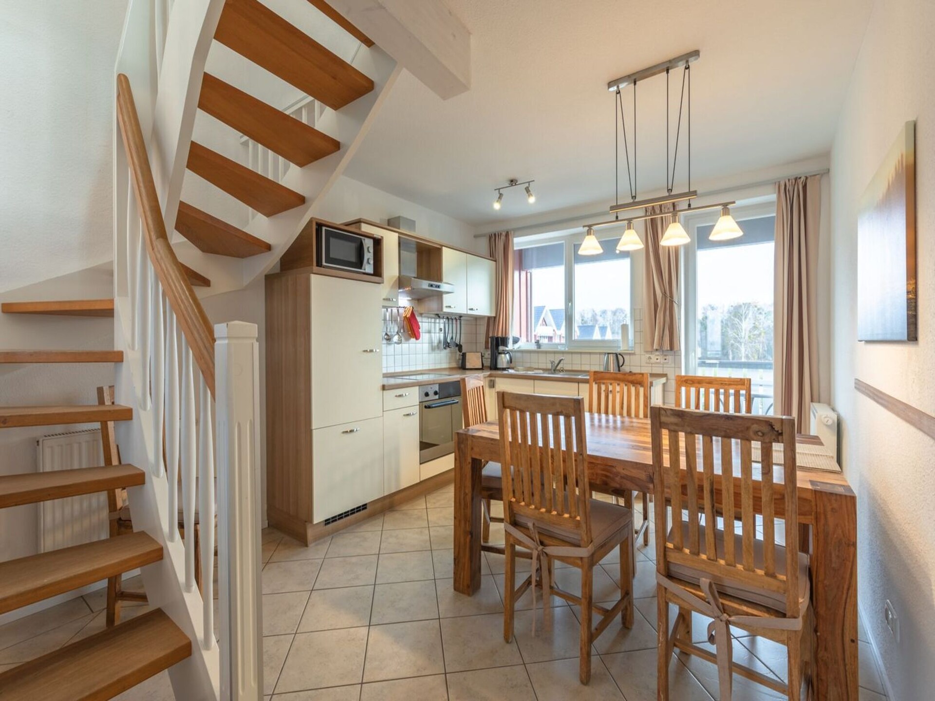 Appartement Kapitänsdeck voor 6 aan de Müritz met privéstrand - foto 9