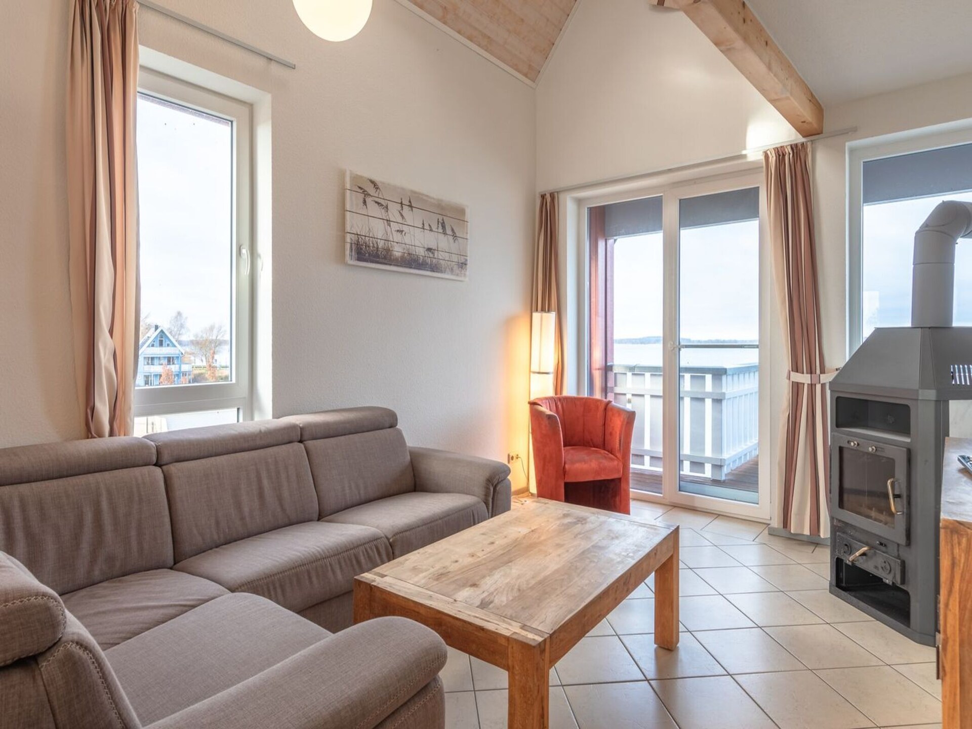Kapitänsdeck 6 persoons appartement nabij de Müritz - foto 2