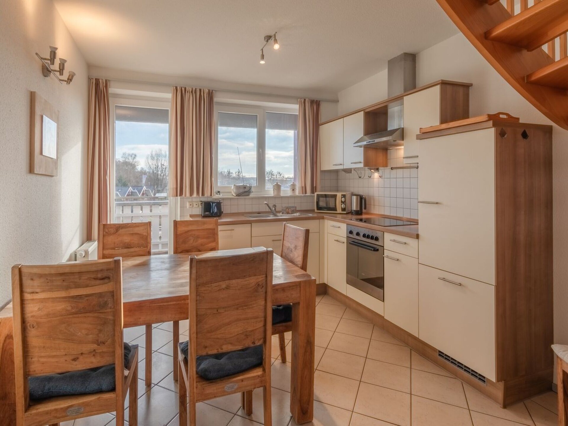 Kapitänsdeck 6 persoons appartement nabij de Müritz - foto 3