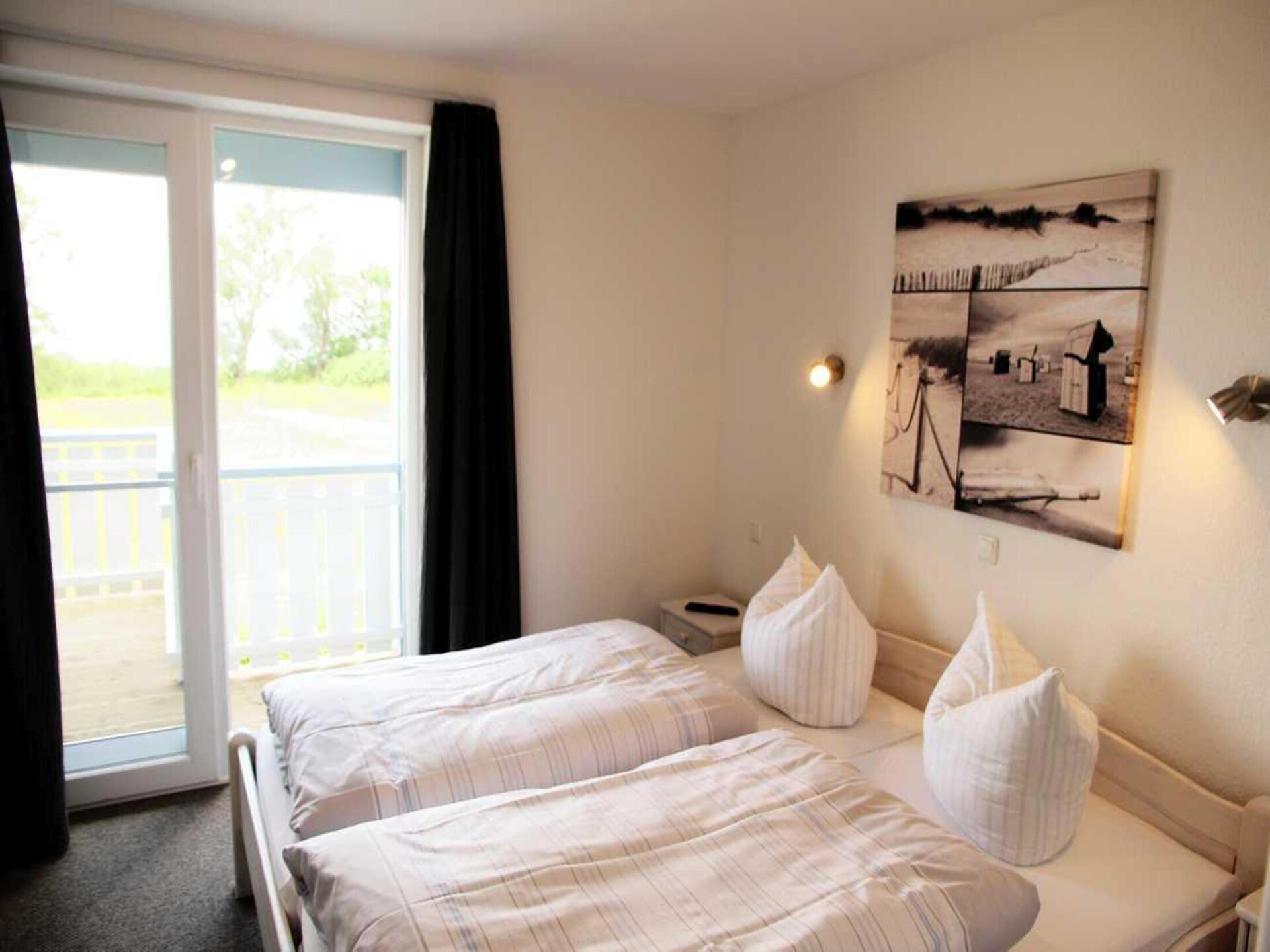 Kapitänsdeck 6 Pers 533: Appartement aan de Müritz met privéstrand - foto 7