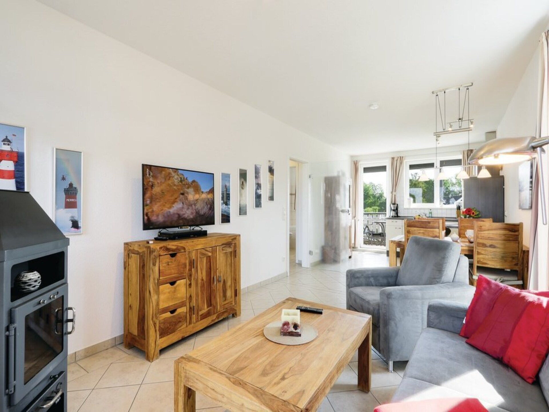Knus appartement voor 3 aan de Müritz met privéstrand in Rechlin - foto 8