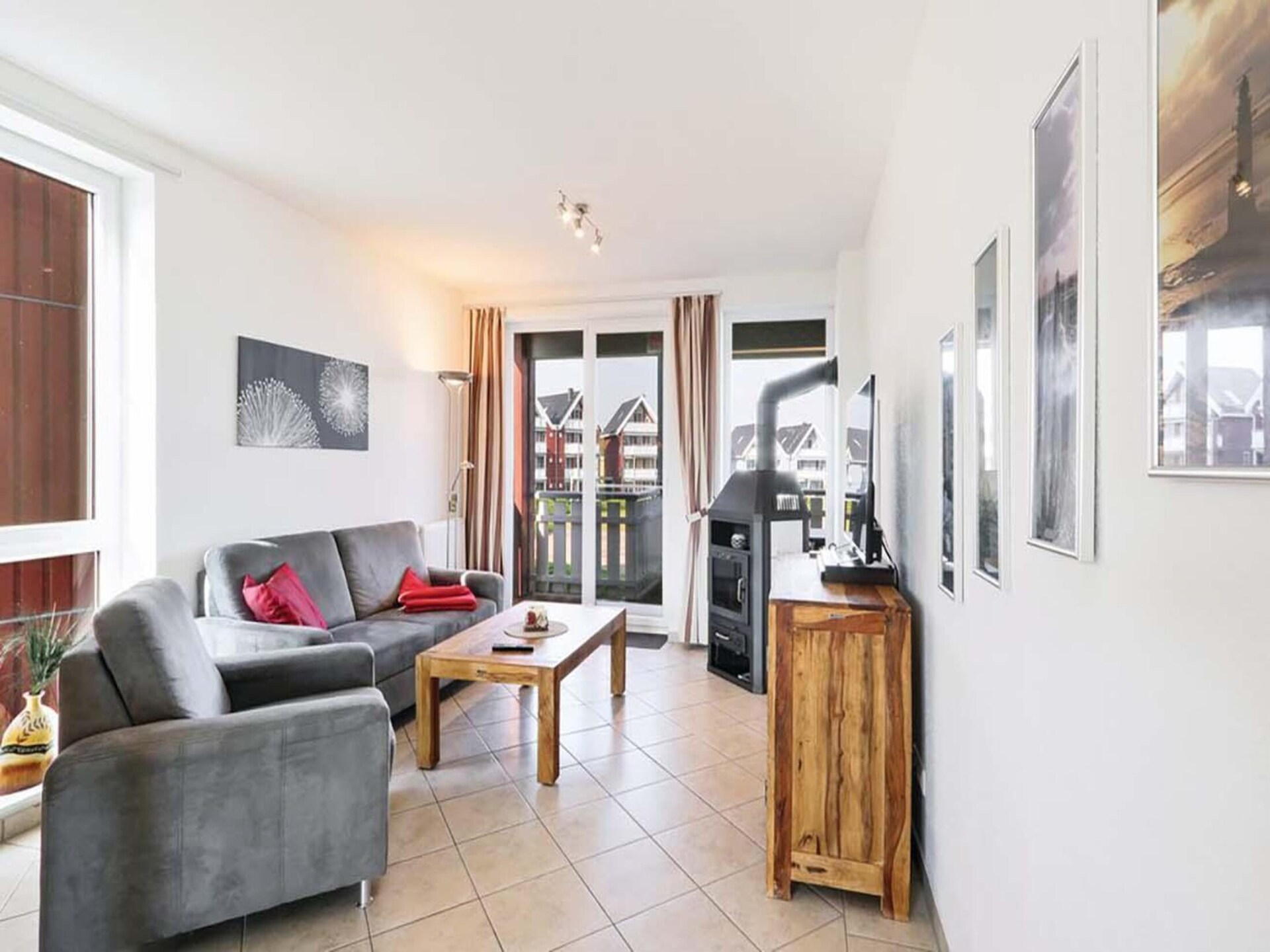 Knus appartement voor 3 aan de Müritz met privéstrand in Rechlin - foto 9