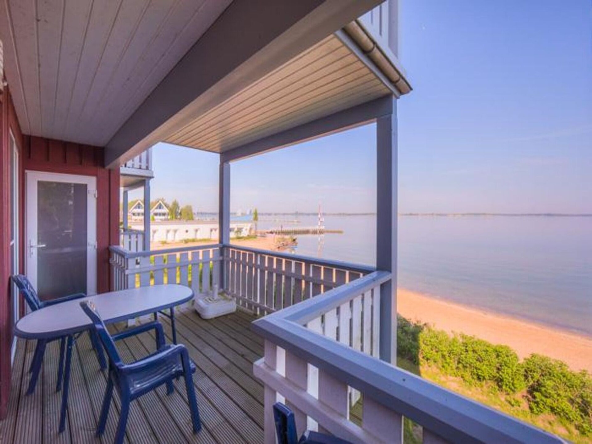 Appartement Mitteldeck 494: Rustiek verblijf aan de Müritz met privéstrand - foto 13