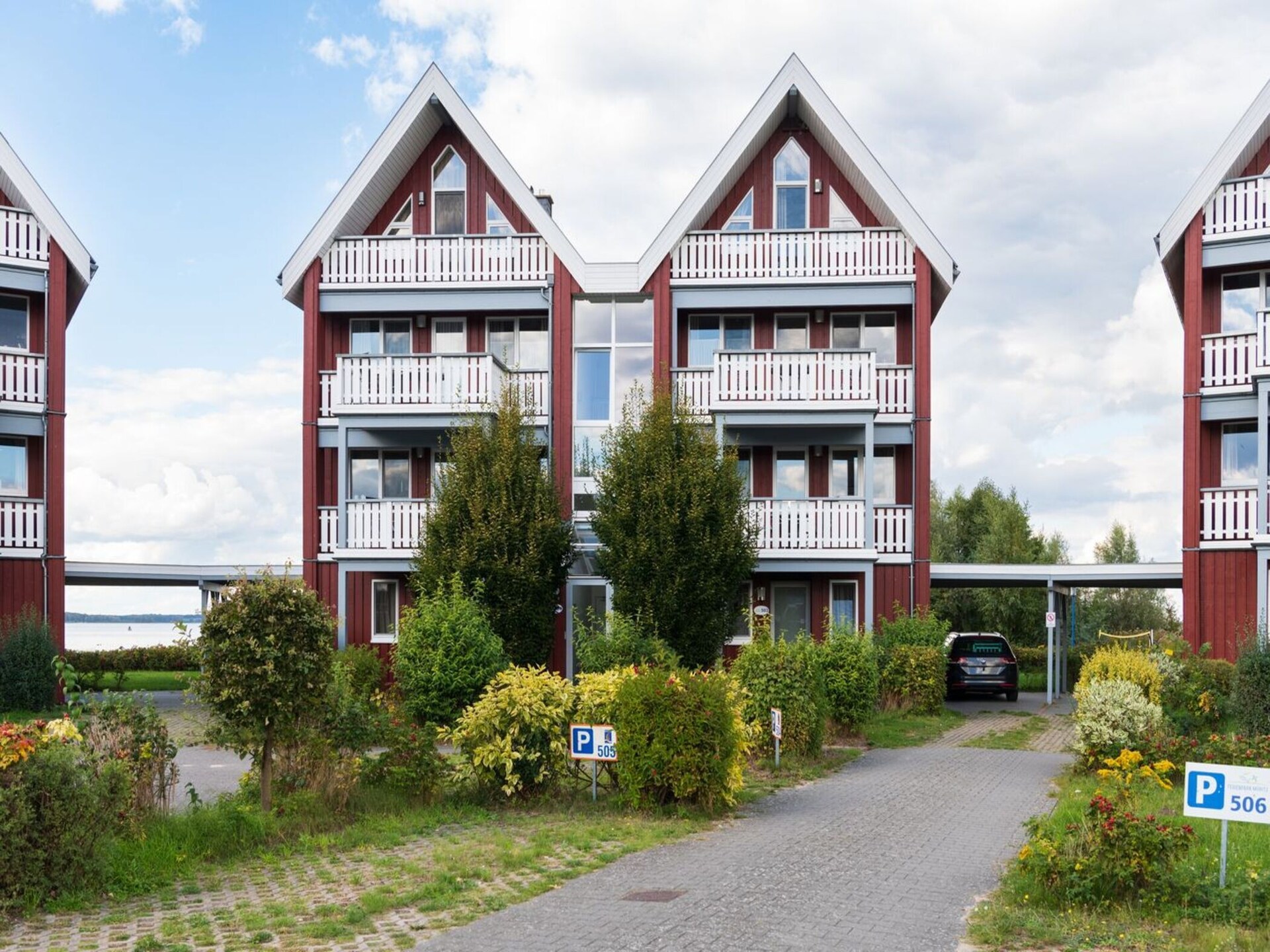 Mitteldeck 504: Knus appartement aan de Müritz met privéstrand - foto 1
