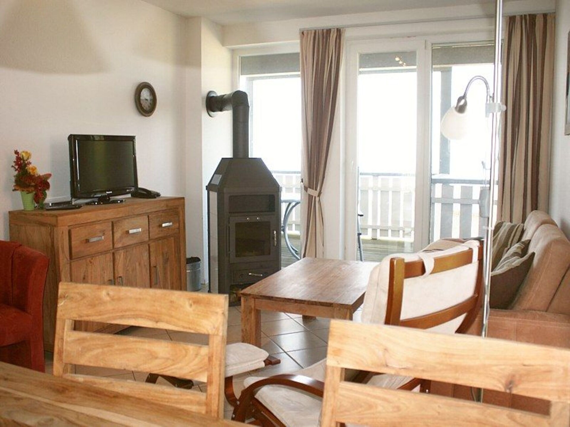 Mitteldeck 504: Knus appartement aan de Müritz met privéstrand - foto 4