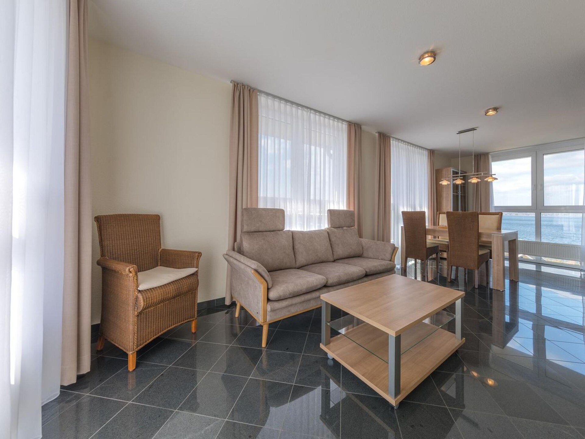 Seeadler 209: Appartement aan de Müritz met privéstrand in Rechlin - foto 8