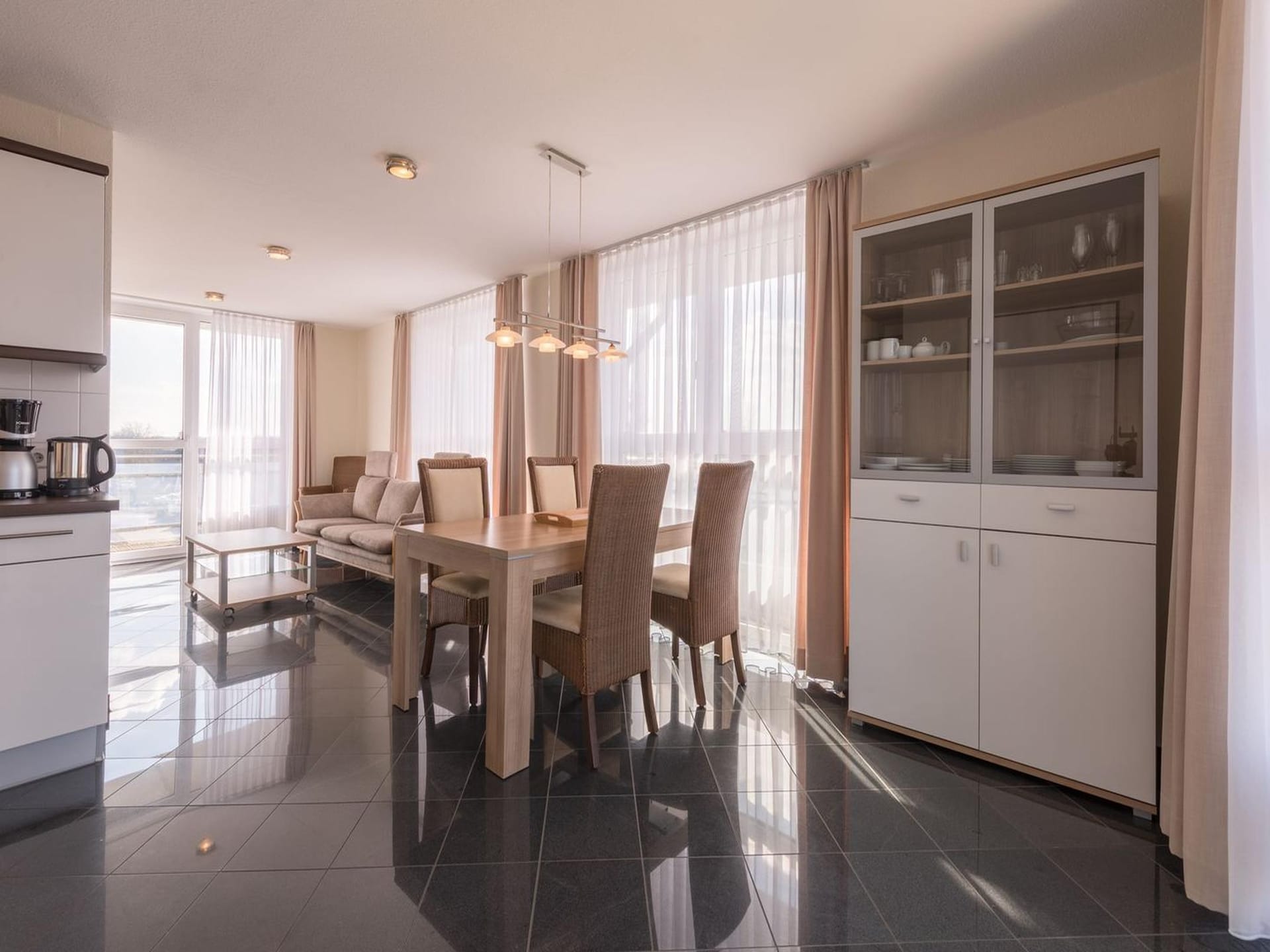Seeadler 209: Appartement aan de Müritz met privéstrand in Rechlin - foto 6