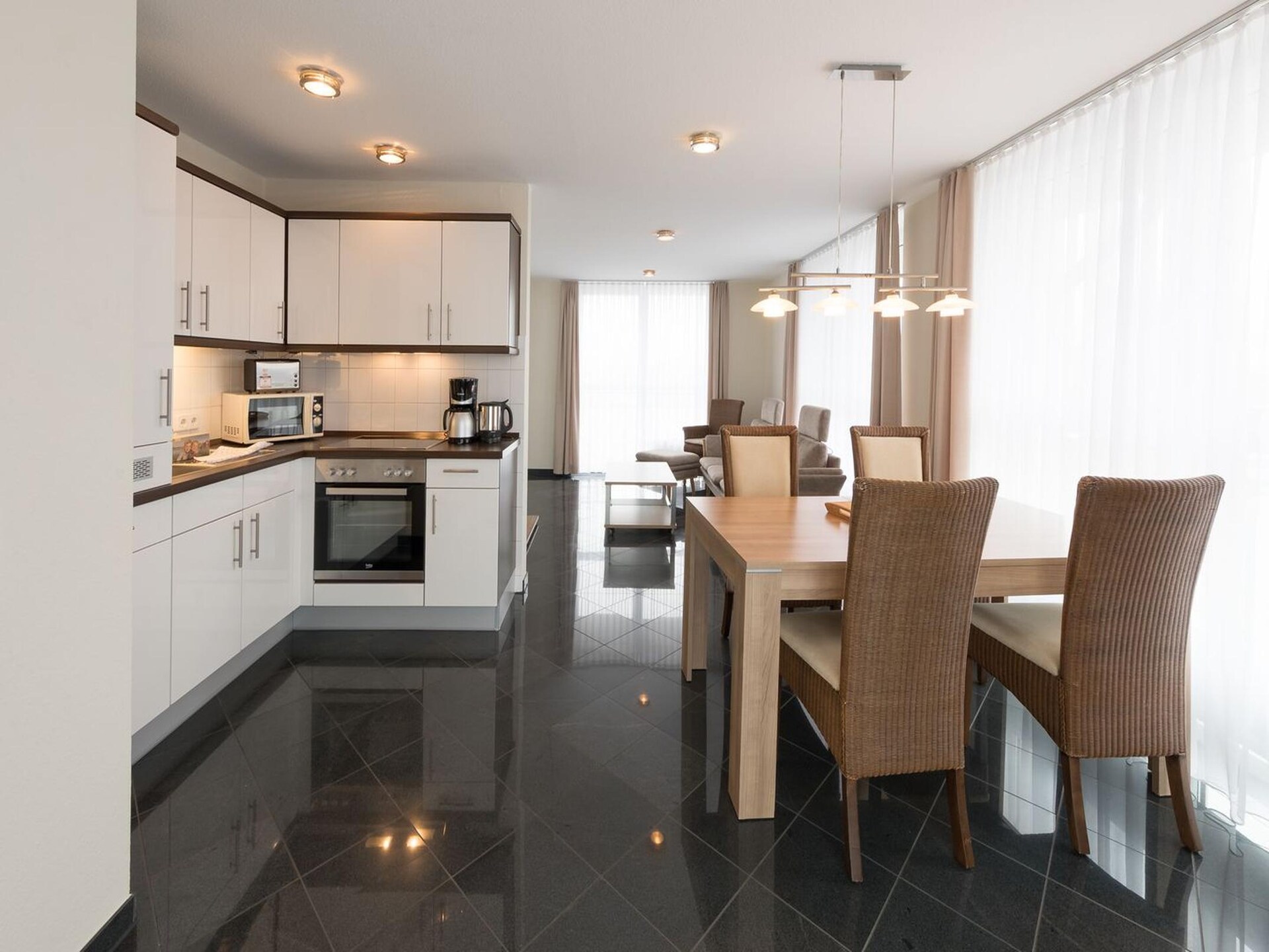 Seeadler 209: Appartement aan de Müritz met privéstrand in Rechlin - foto 10