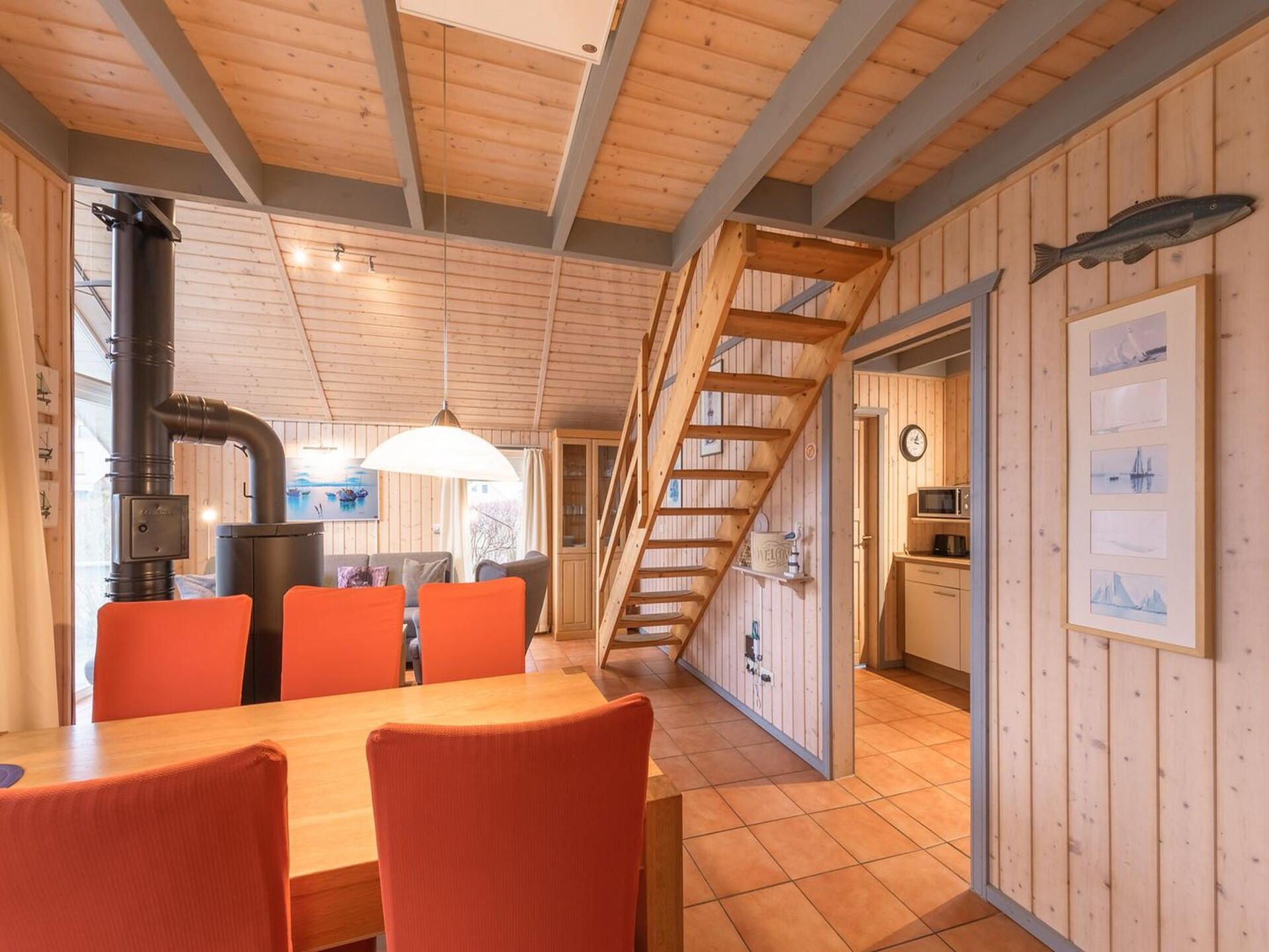 Rustiek vakantiehuis aan de Müritz met strand op 400 meter - foto 11