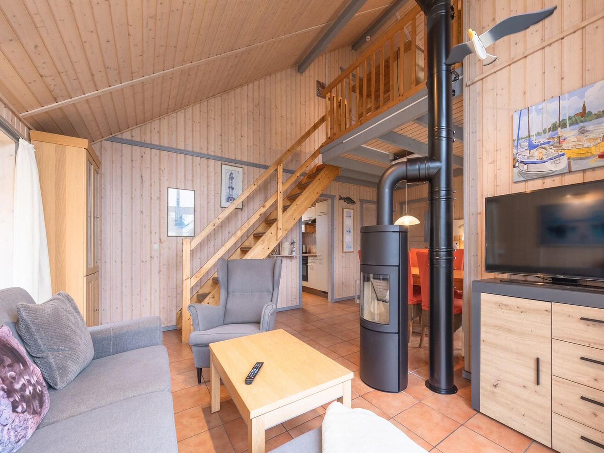 Rustiek vakantiehuis aan de Müritz met strand op 400 meter - foto 9