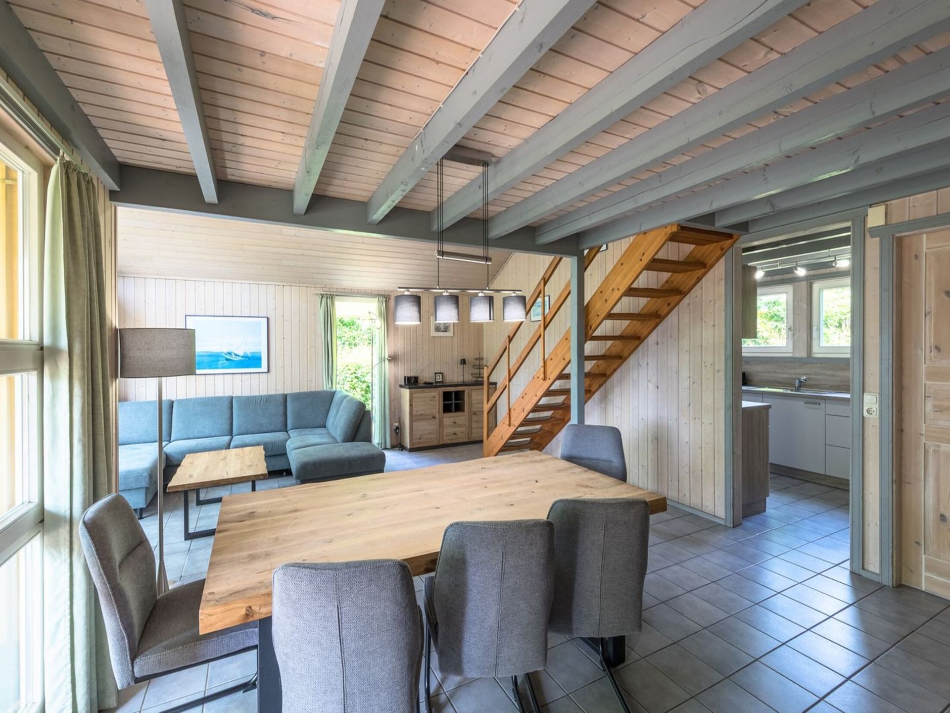 Ruim vakantiehuis voor 8 personen aan het Granzower Meer - foto 8