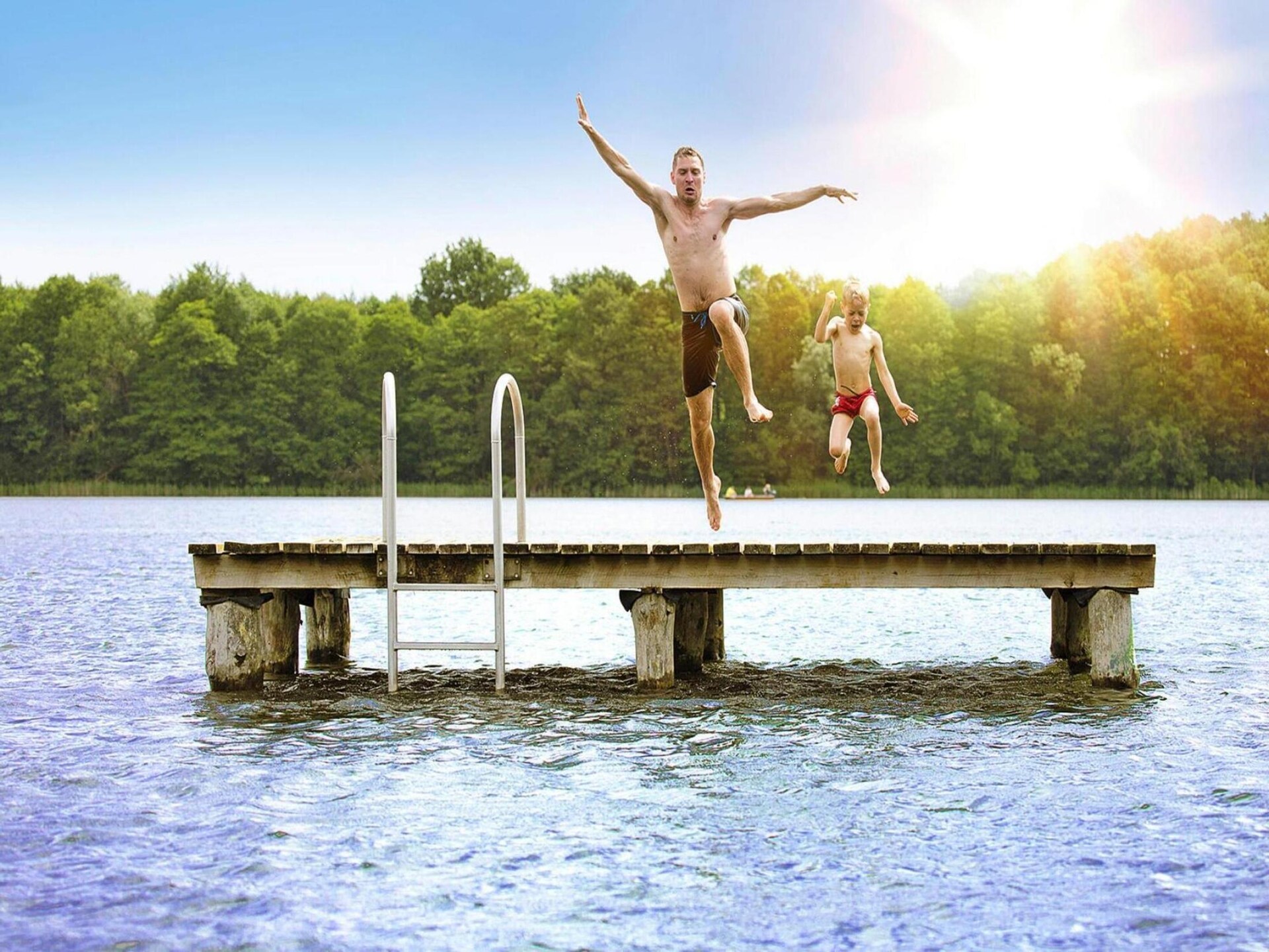 FH Wildgans Comfort: Vrijstaand vakantiehuis met sauna en kachel aan het meer - foto 25