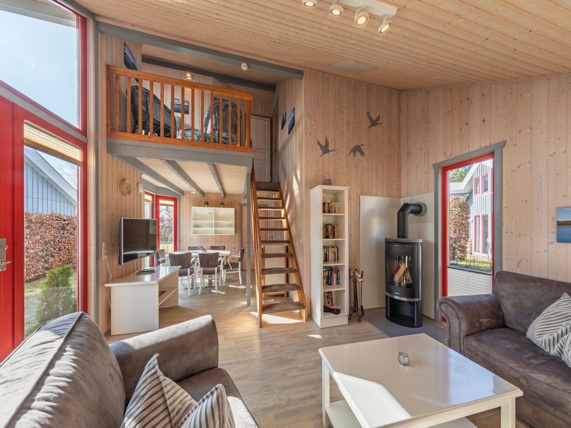 Comfortabel vakantiehuis met sauna en open haard aan het Granzower Meer - foto 8