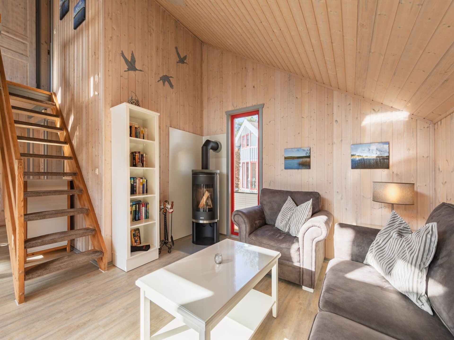 Comfortabel vakantiehuis met sauna en open haard aan het Granzower Meer - foto 13