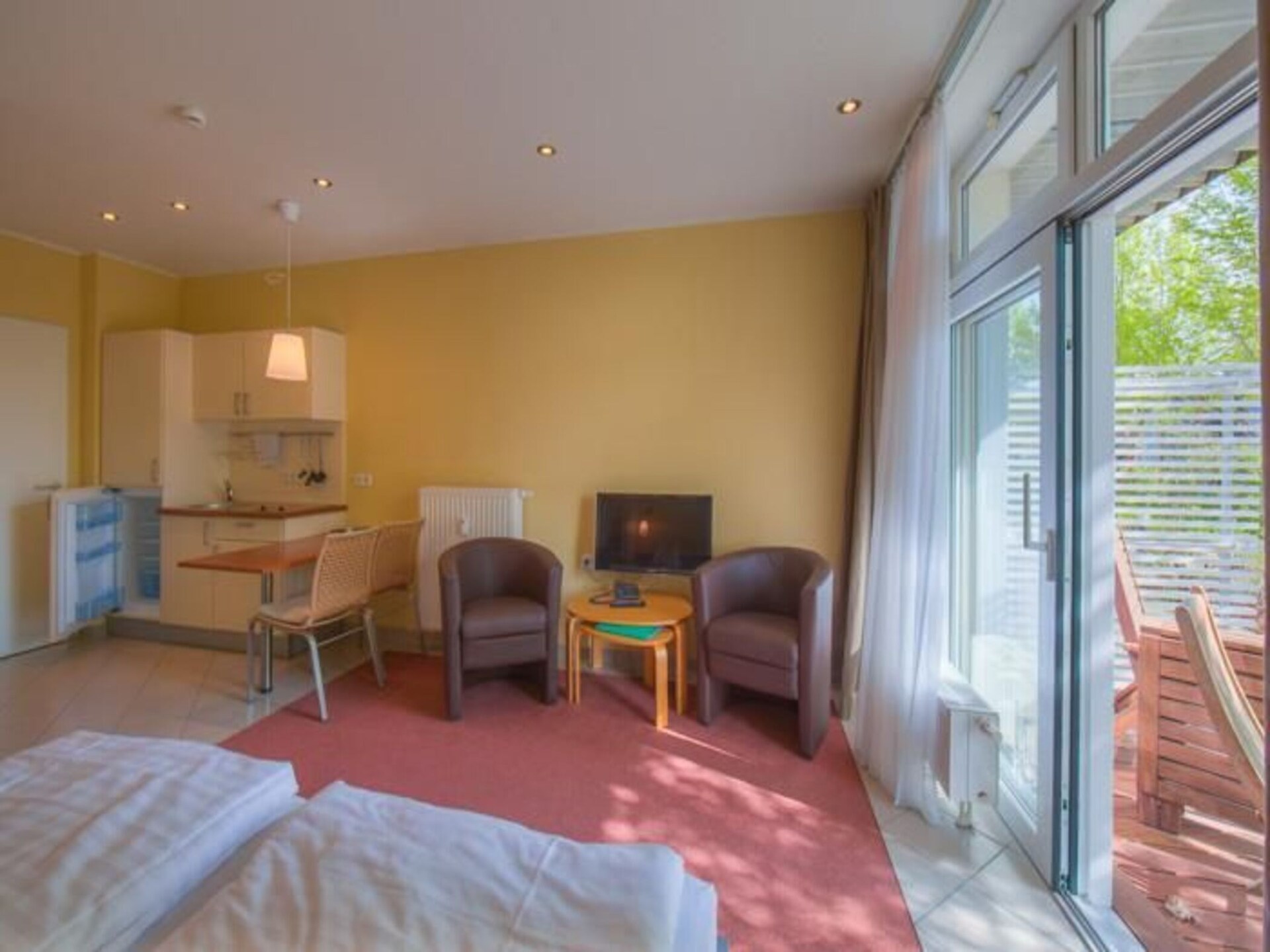 Knus appartement aan het Granzower Meer met wellness en uitzicht - foto 5