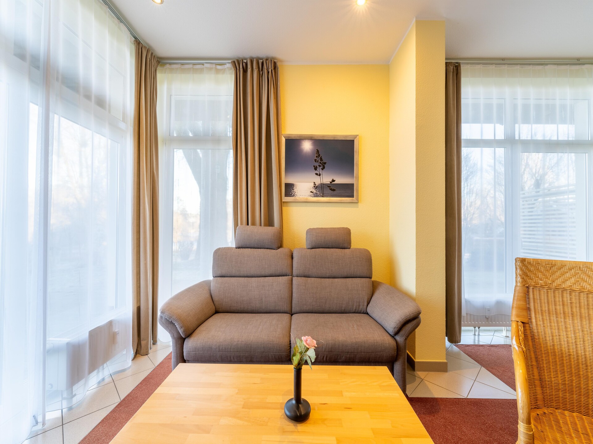 Romantisch appartement aan het Granzower Meer met terras en wellness - foto 7