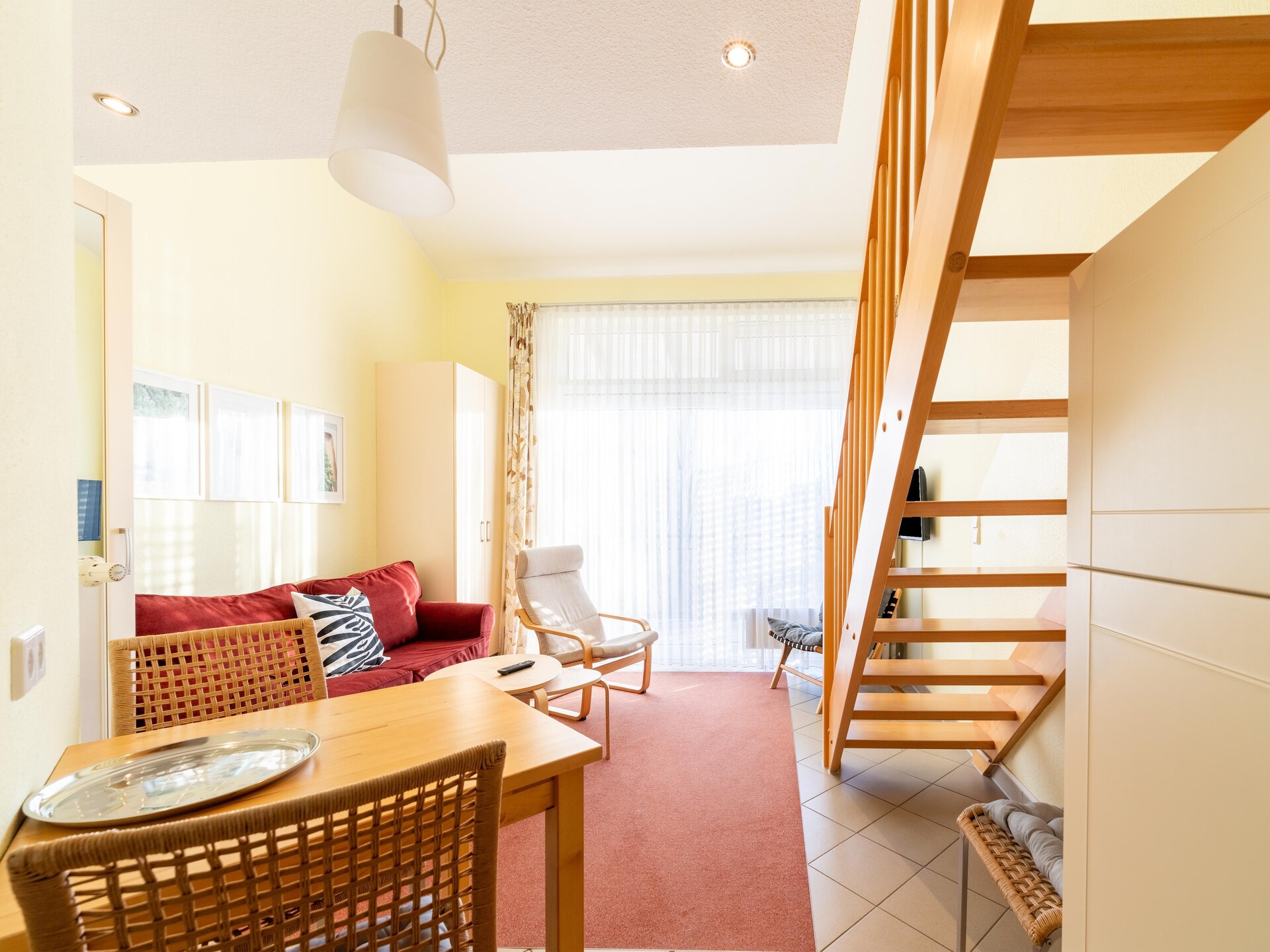 Romantisch appartement aan het Granzower Meer met terras en sauna - foto 6