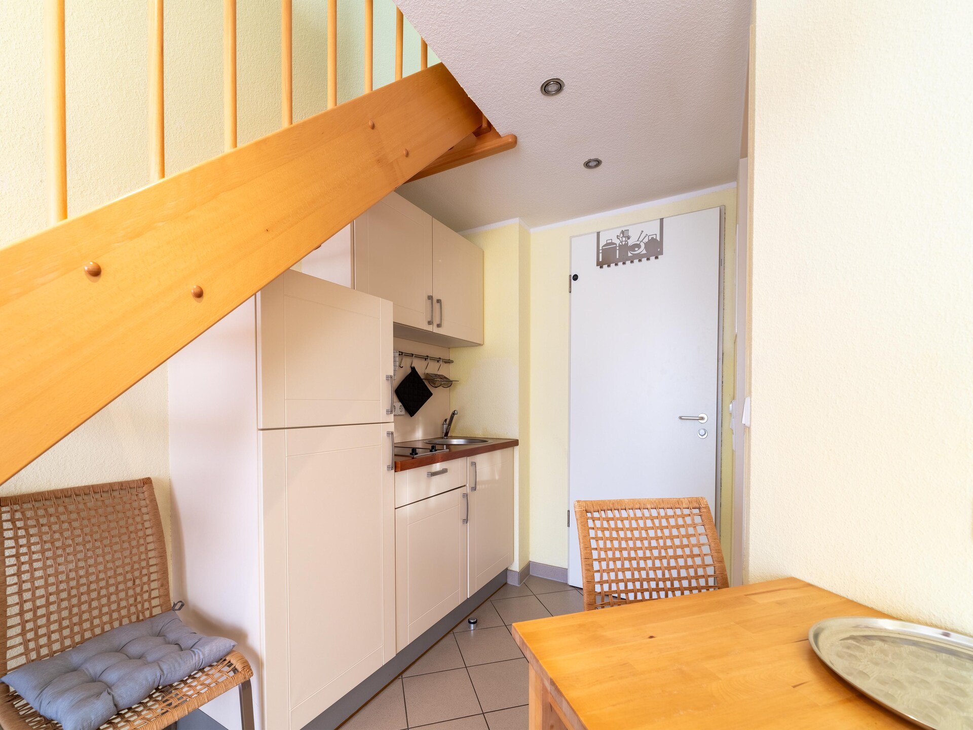 Romantisch appartement aan het Granzower Meer met terras en sauna - foto 11