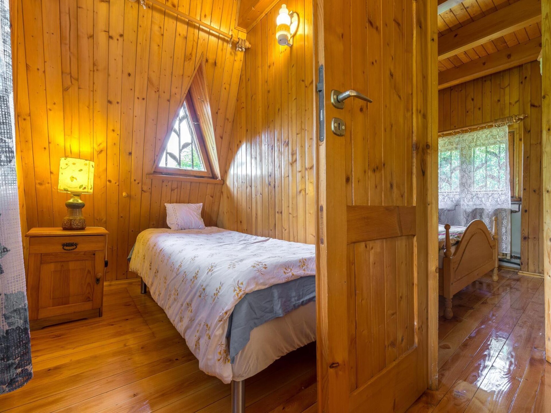 Vakantiehuis met sauna en tuin op 120 meter van het Raduńskie-meer - foto 13