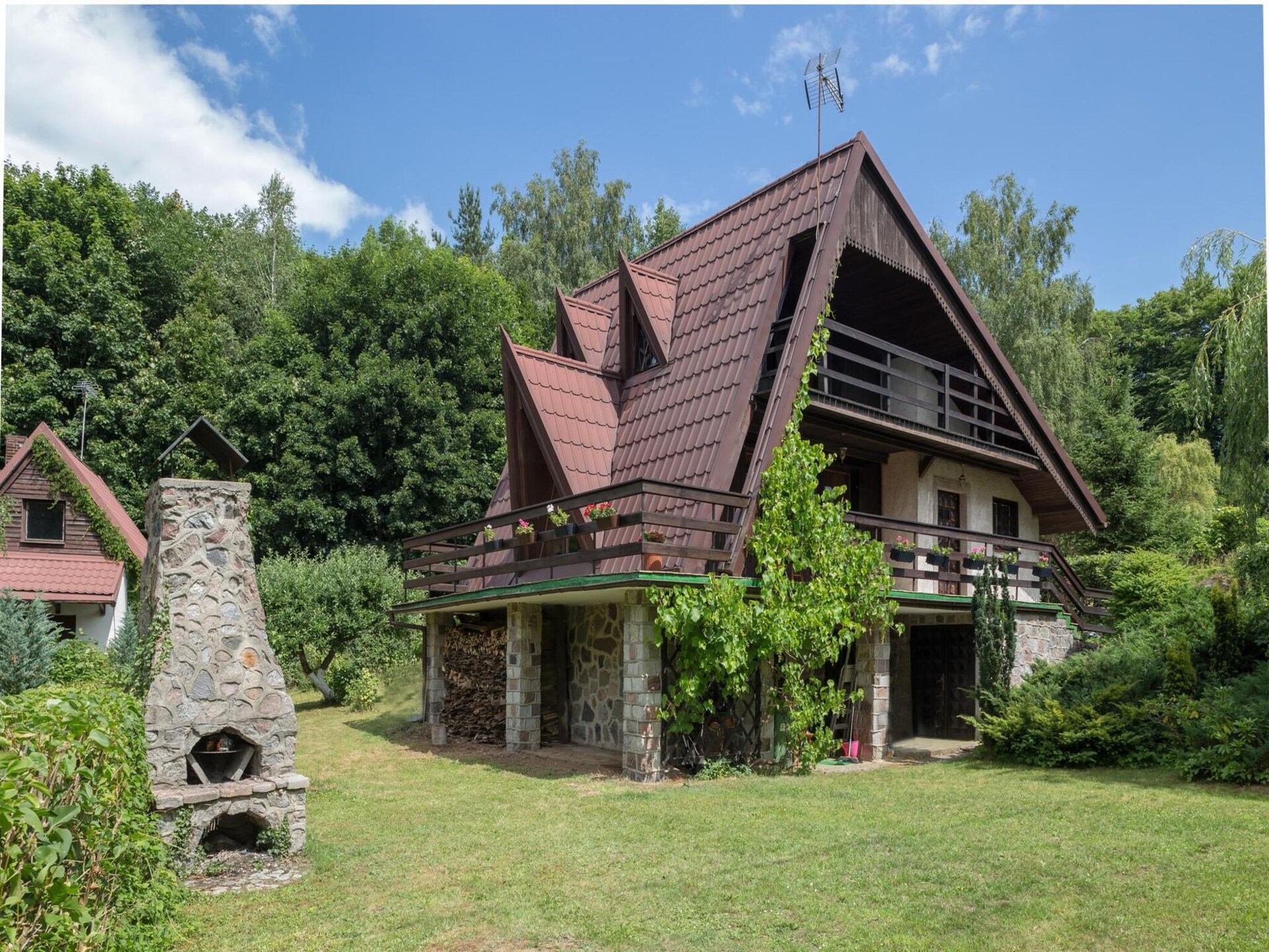 Vakantiehuis met sauna en tuin op 120 meter van het Raduńskie-meer - foto 19