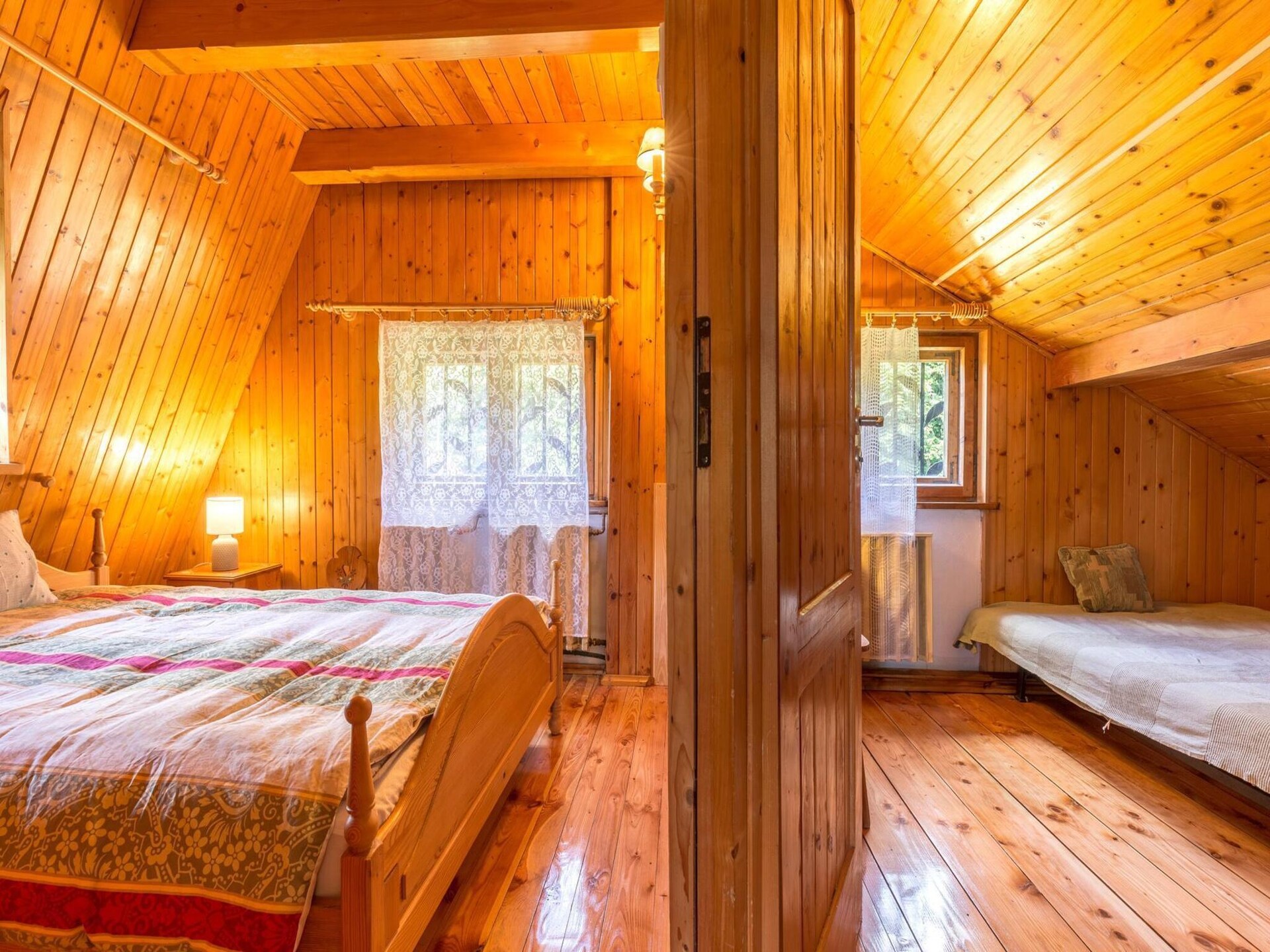 Vakantiehuis met sauna en tuin op 120 meter van het Raduńskie-meer - foto 10