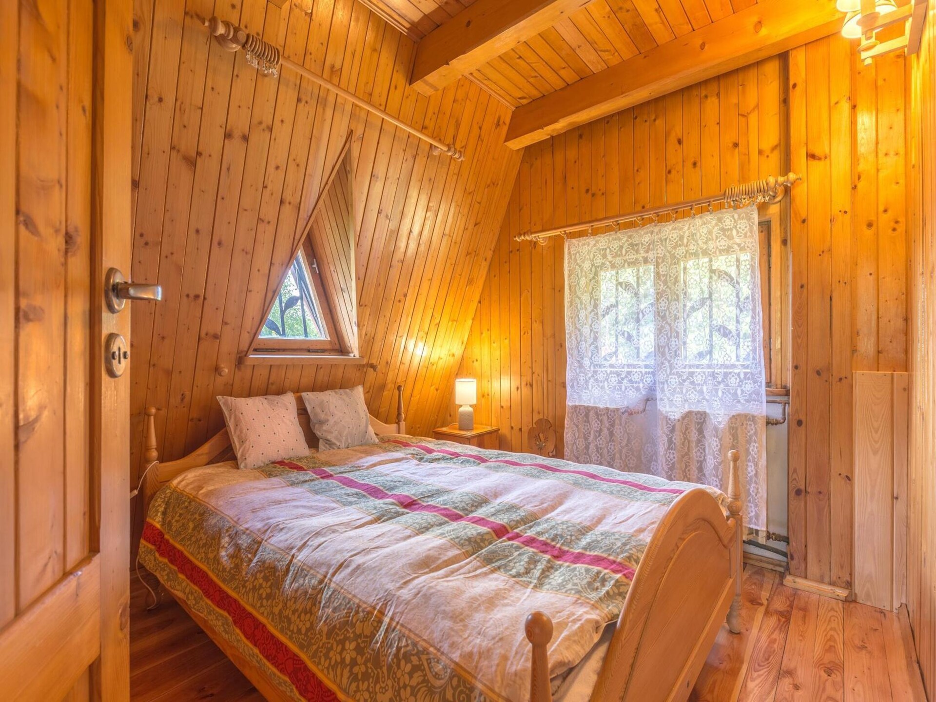 Vakantiehuis met sauna en tuin op 120 meter van het Raduńskie-meer - foto 8