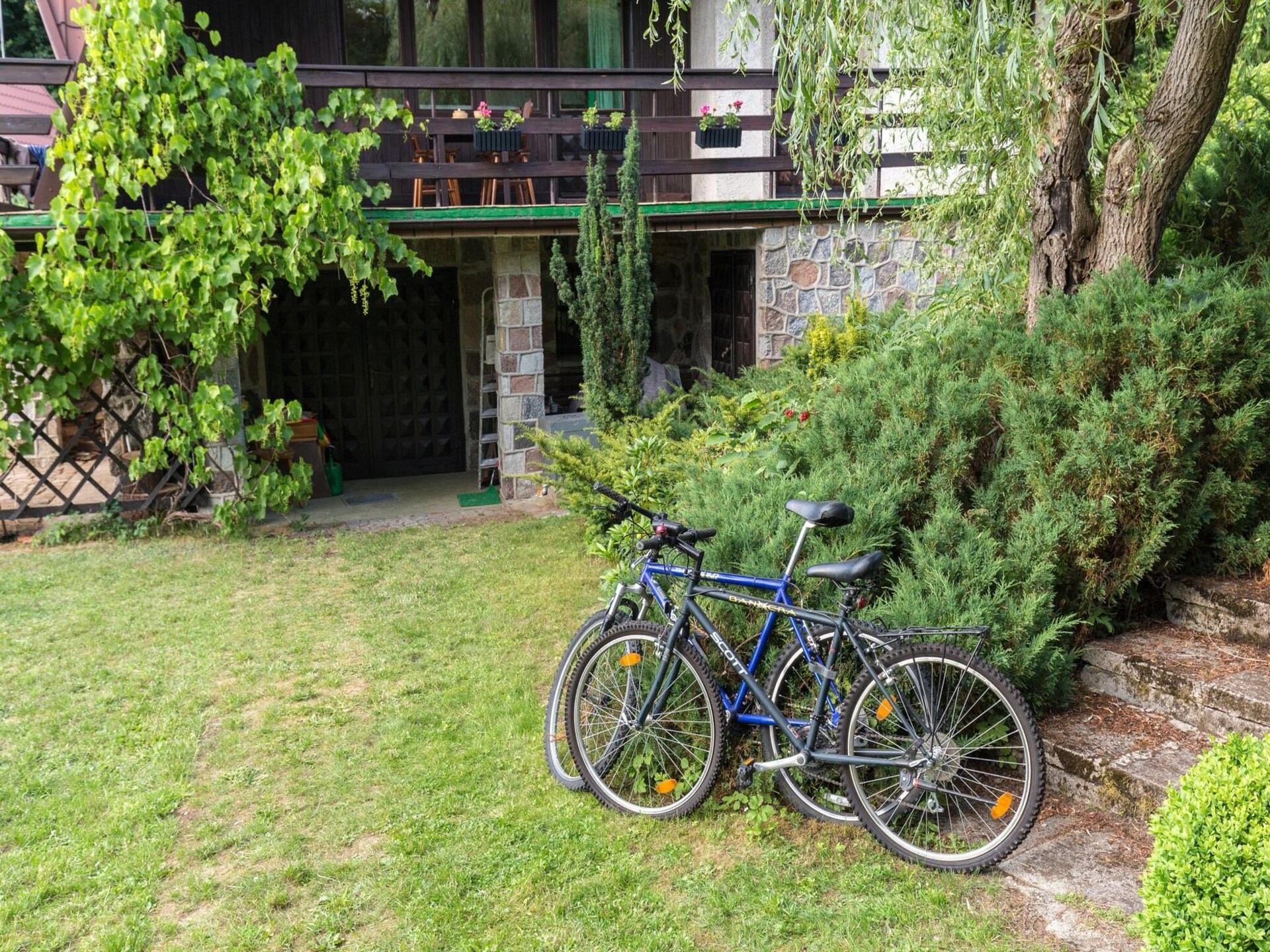Vakantiehuis met sauna en tuin op 120 meter van het Raduńskie-meer - foto 23
