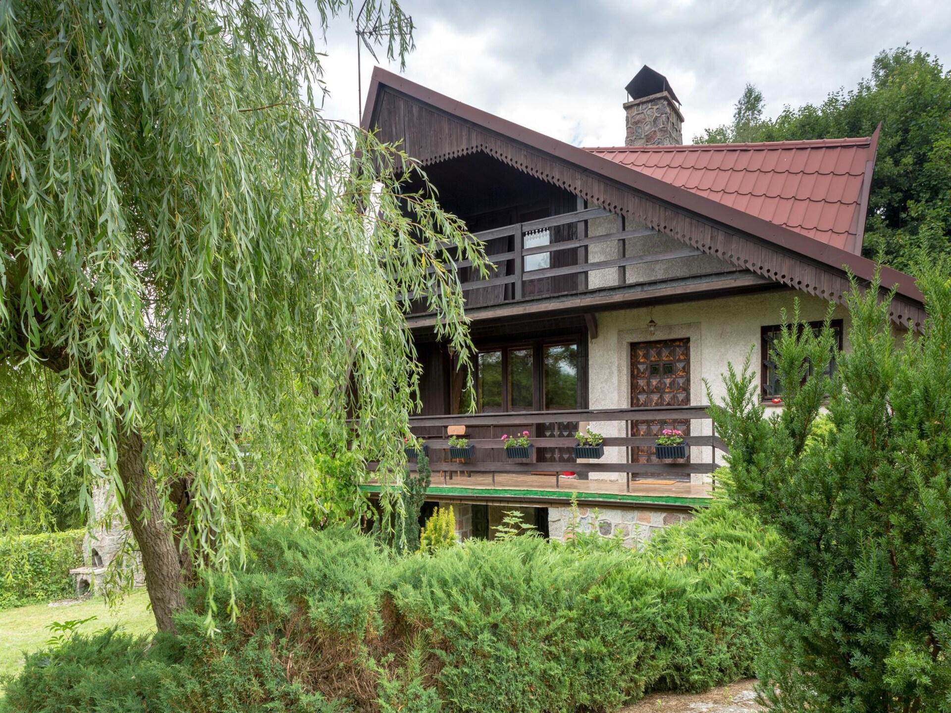 Vakantiehuis met sauna en tuin op 120 meter van het Raduńskie-meer - foto 24