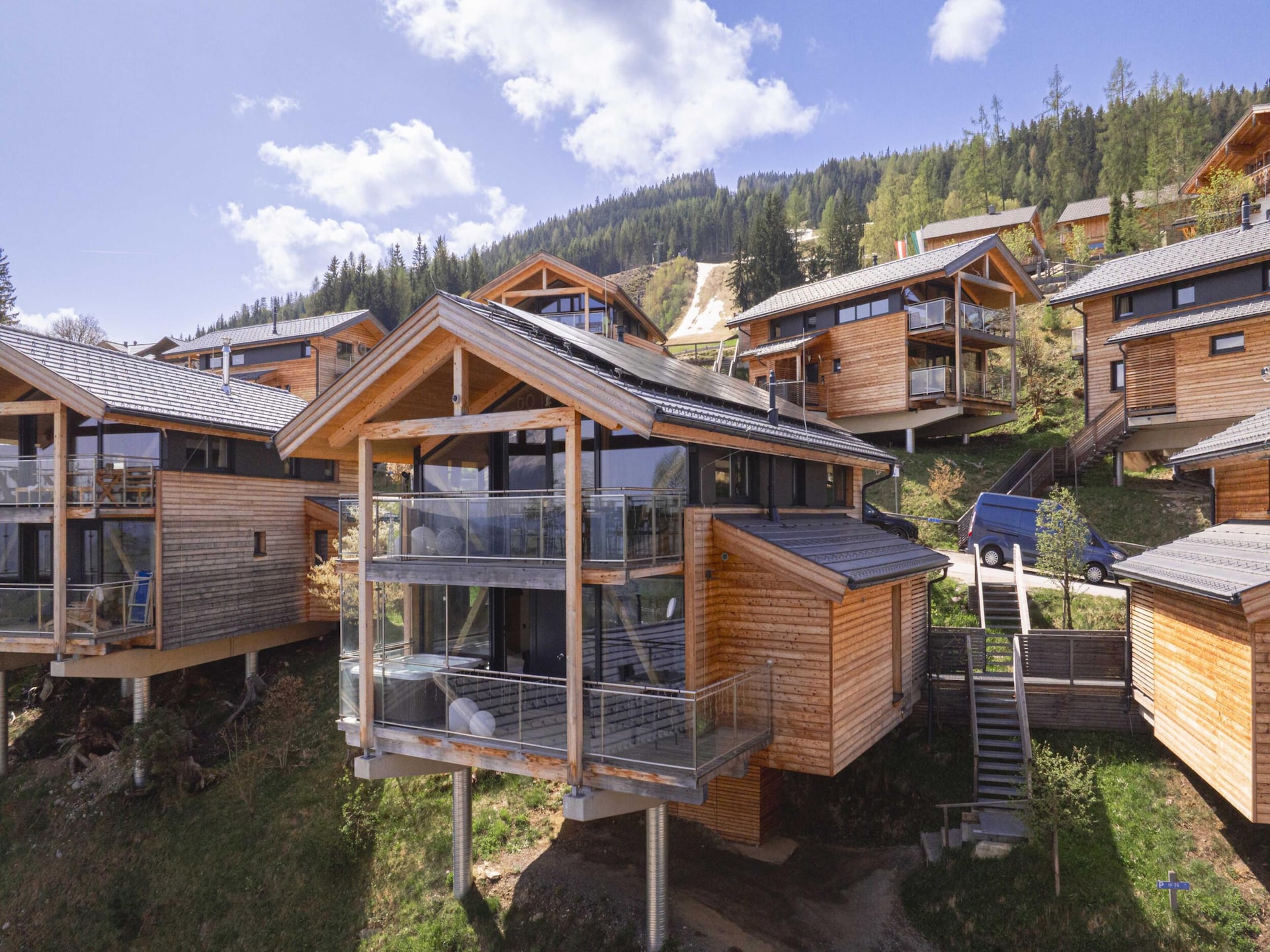 10-persoons luxe chalet aan de piste in Schladming - Pichl - foto 5