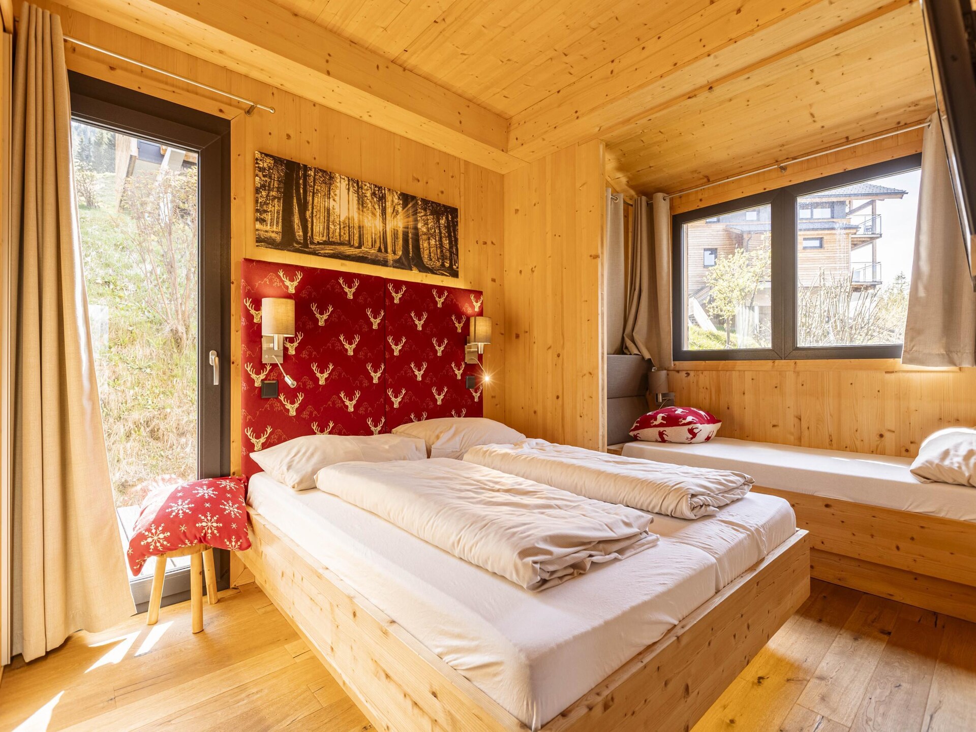 Ski-in/ski-out chalet voor 9 met sauna, bubbelbad en Dachstein uitzicht - foto 11