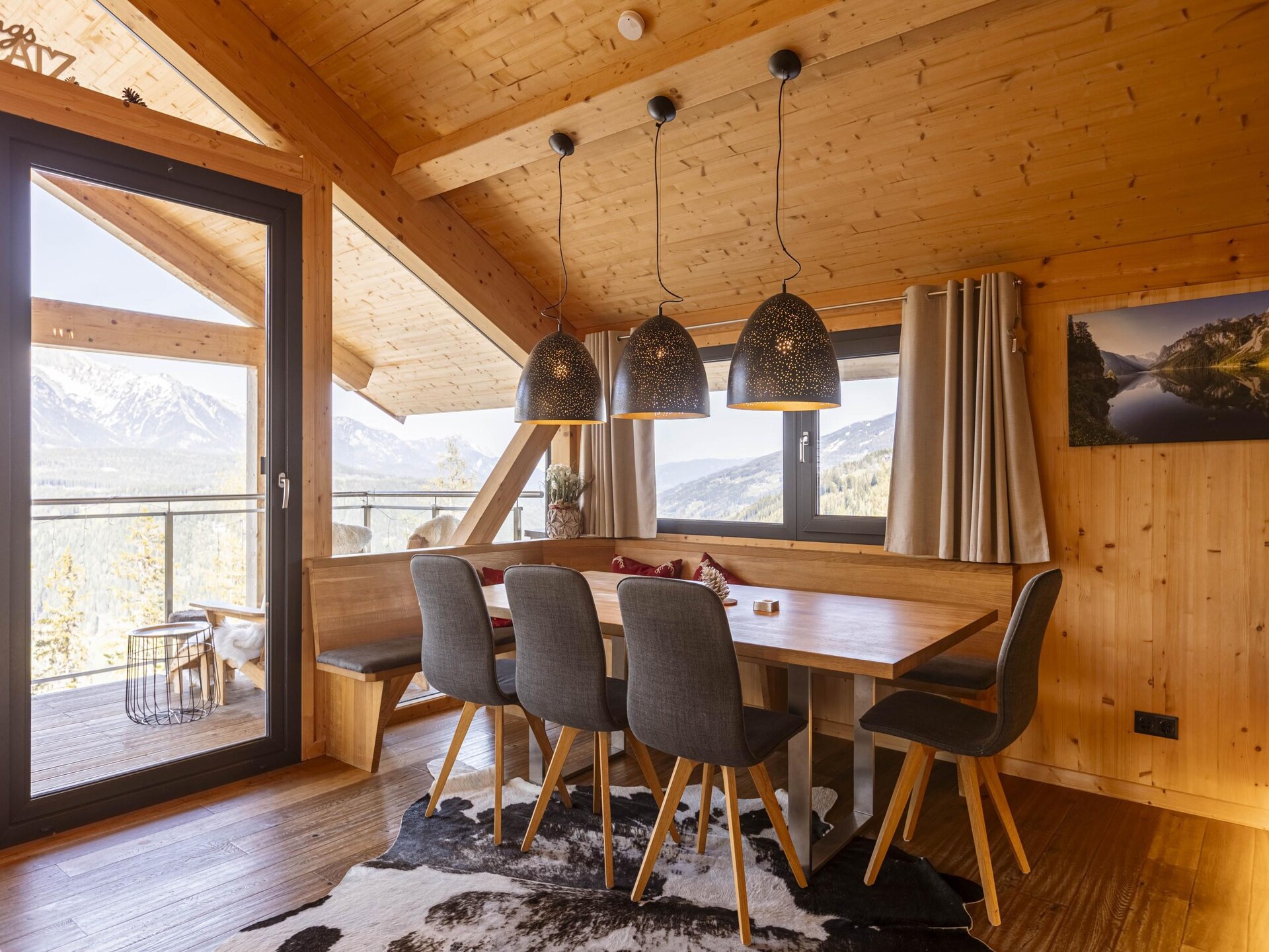 Ski-in/ski-out chalet voor 9 met sauna, bubbelbad en Dachstein uitzicht - foto 3