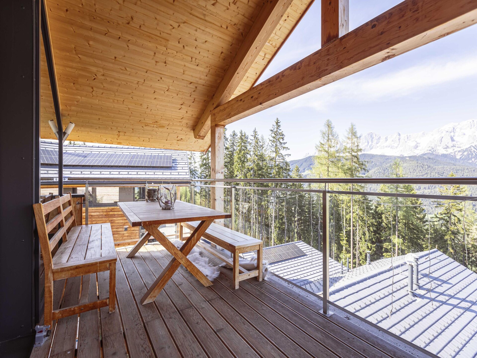 Ski-in/ski-out chalet voor 9 met sauna, bubbelbad en Dachstein uitzicht - foto 17