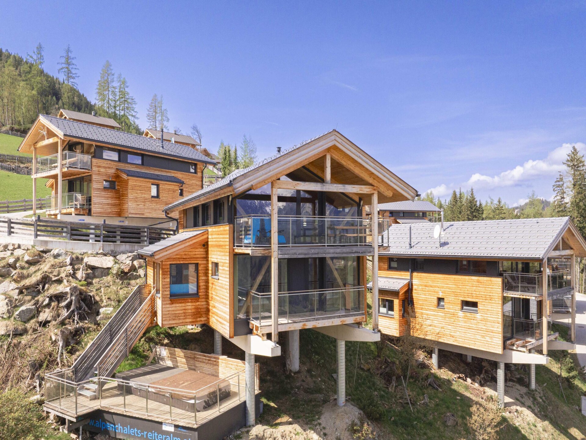 Chalet Reiteralm 9: Ski-in/ski-out met sauna & whirlpool aan de piste - foto 1