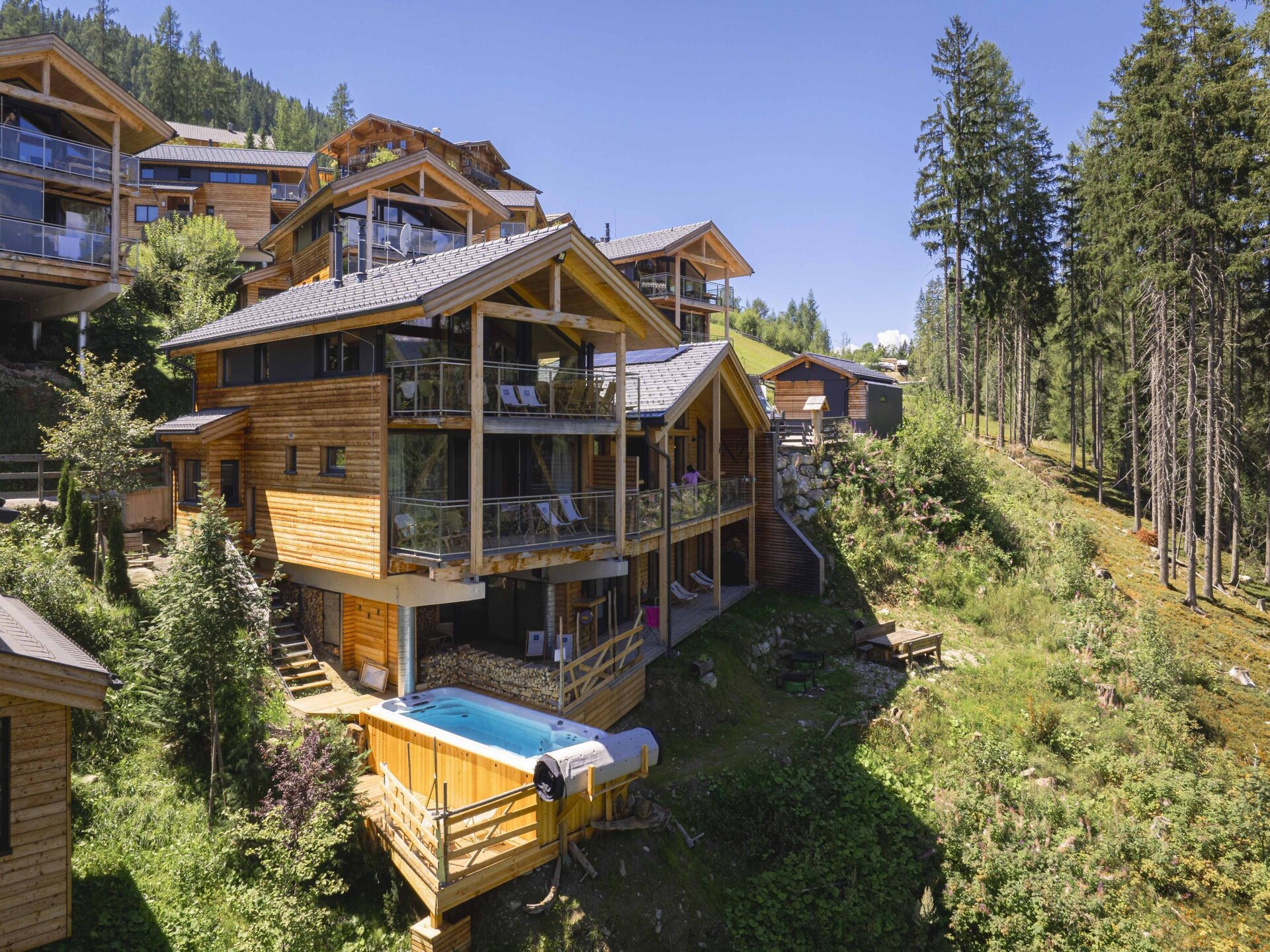 Chalet 13 op de Reiteralm: Ski-in/ski-out met sauna voor 10 personen - foto 1