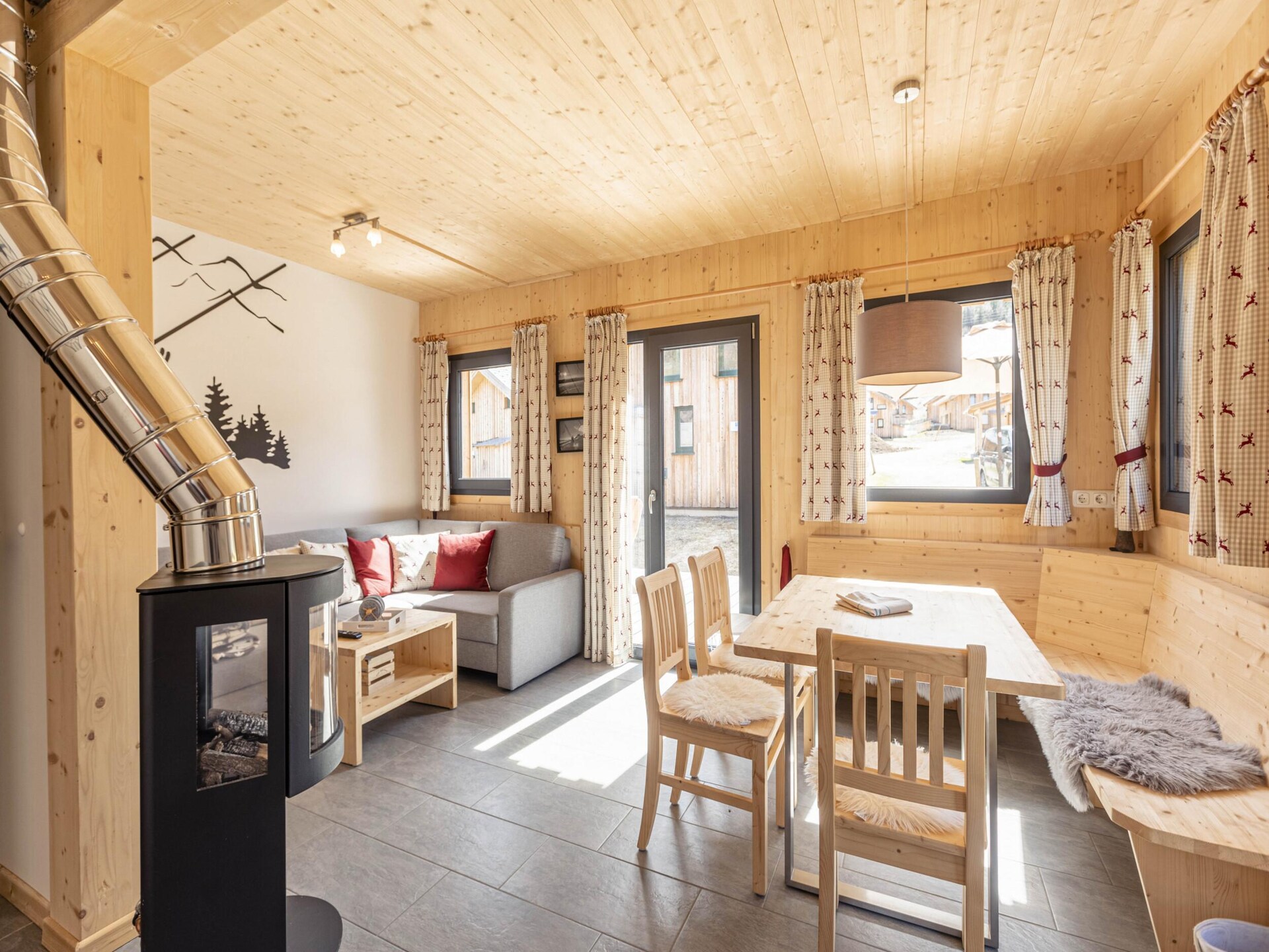 4-persoons luxe chalet aan de piste in Sankt Georgen am Kresichberg - foto 3