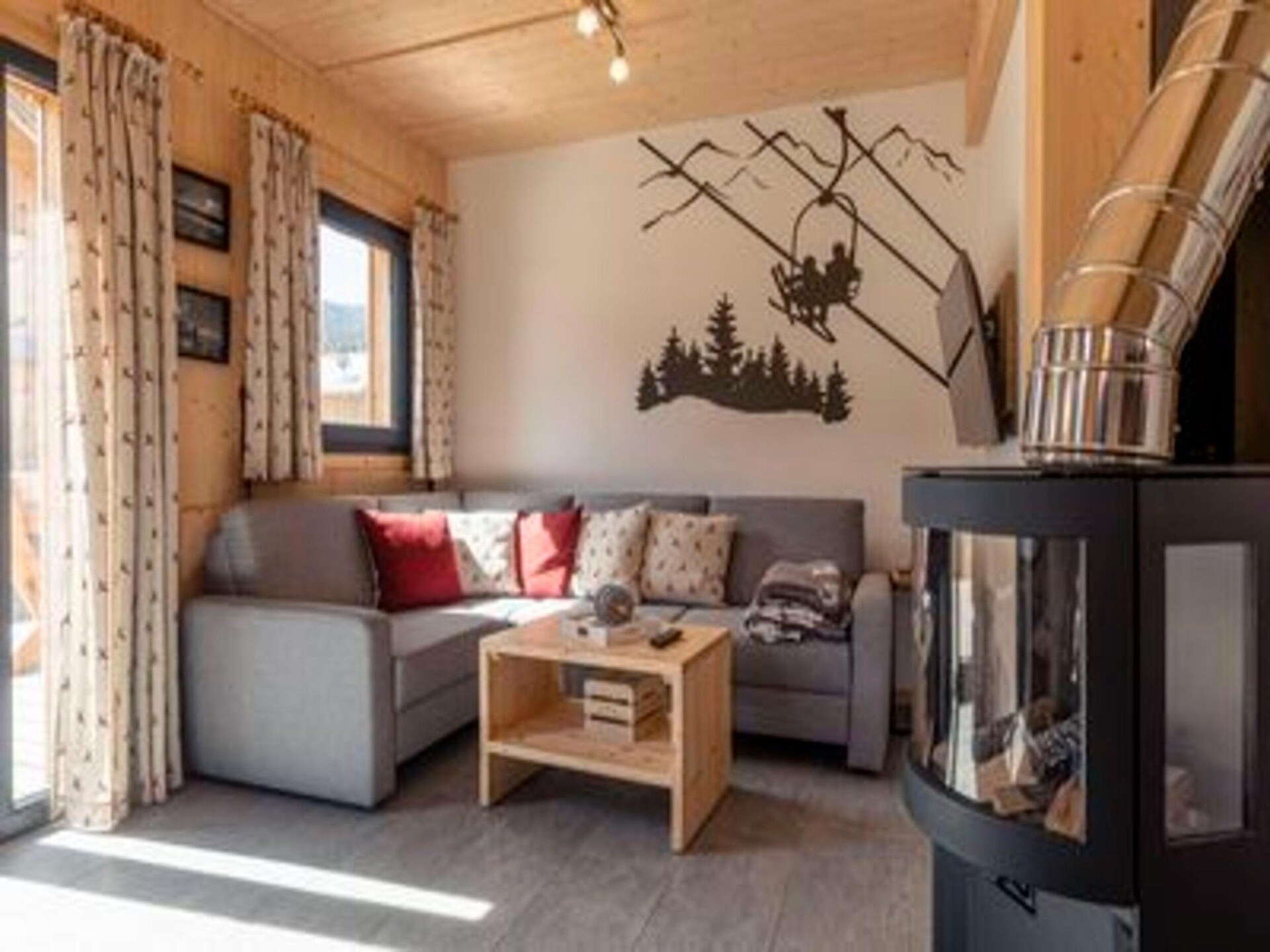 4-persoons luxe chalet aan de piste in Sankt Georgen am Kresichberg - foto 12