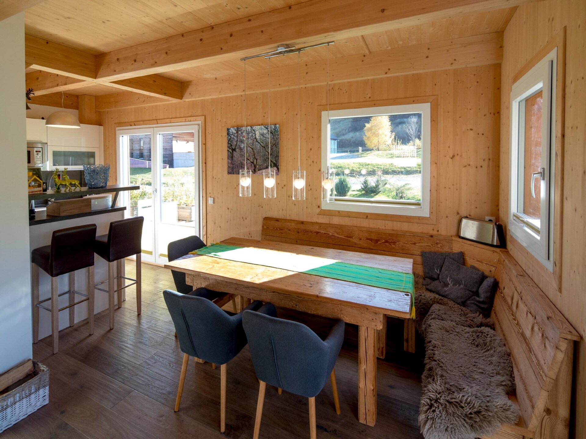 Chalet 15 aan de Kreischberg: 100m van de piste, met bubbelbad en boszicht - foto 3