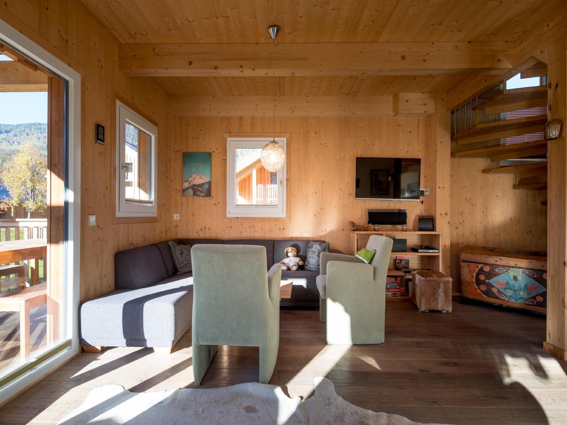 Chalet 15 aan de Kreischberg: 100m van de piste, met bubbelbad en boszicht - foto 2