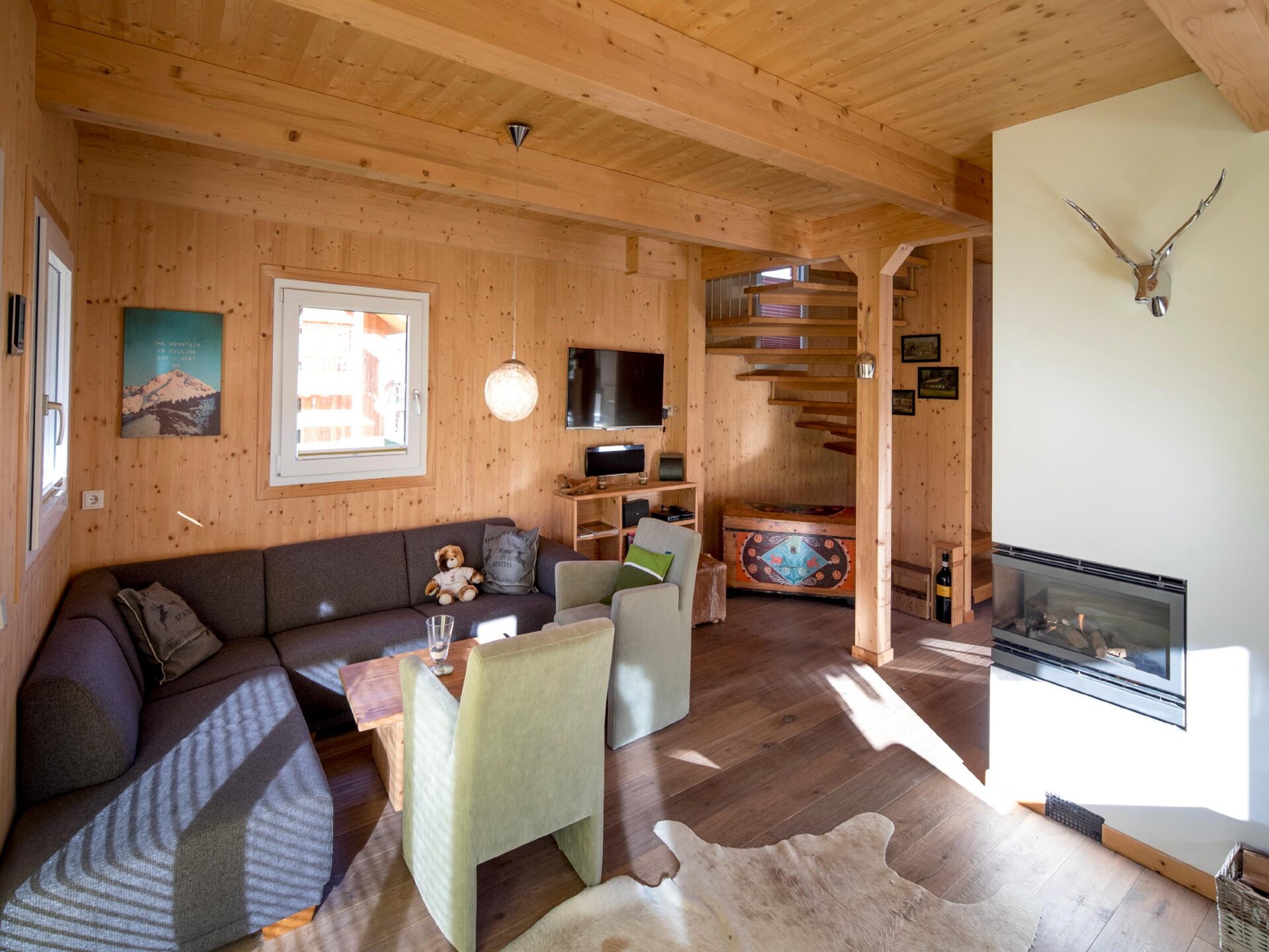 Chalet 15 aan de Kreischberg: 100m van de piste, met bubbelbad en boszicht - foto 7