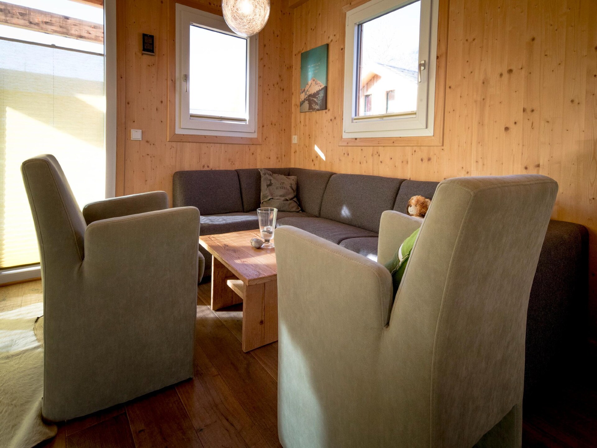 Chalet 15 aan de Kreischberg: 100m van de piste, met bubbelbad en boszicht - foto 9